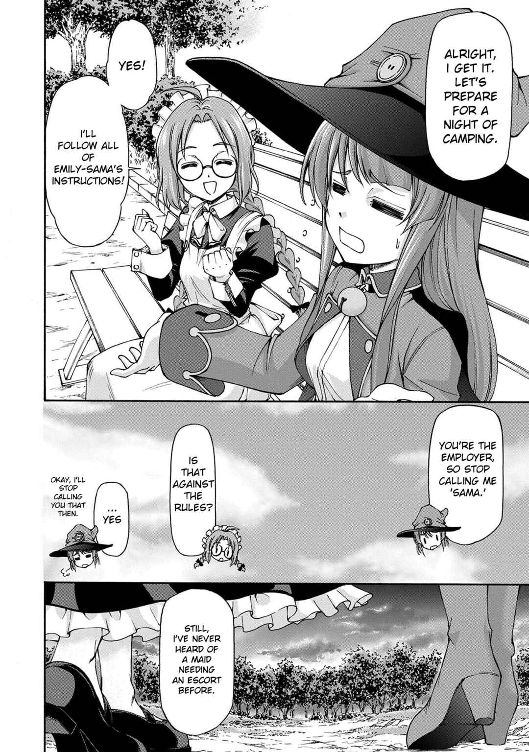 Maid nara Touzen desu. ~Nureginu wo Kiserareta Bannou Maid-san wa Tabi ni Deru Koto ni shimashita.~ Chapter 1 - Page 41