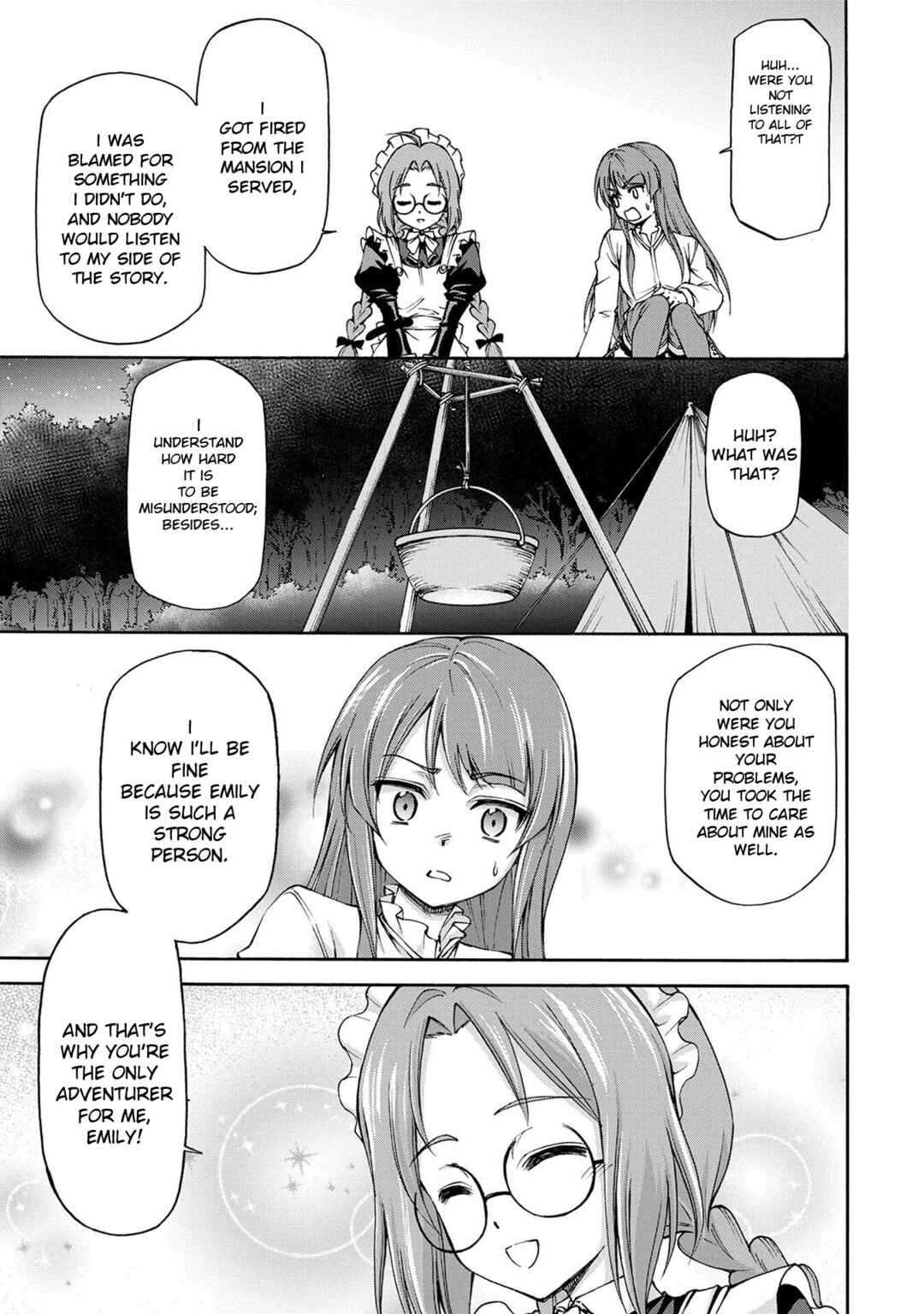 Maid nara Touzen desu. ~Nureginu wo Kiserareta Bannou Maid-san wa Tabi ni Deru Koto ni shimashita.~ Chapter 1 - Page 52