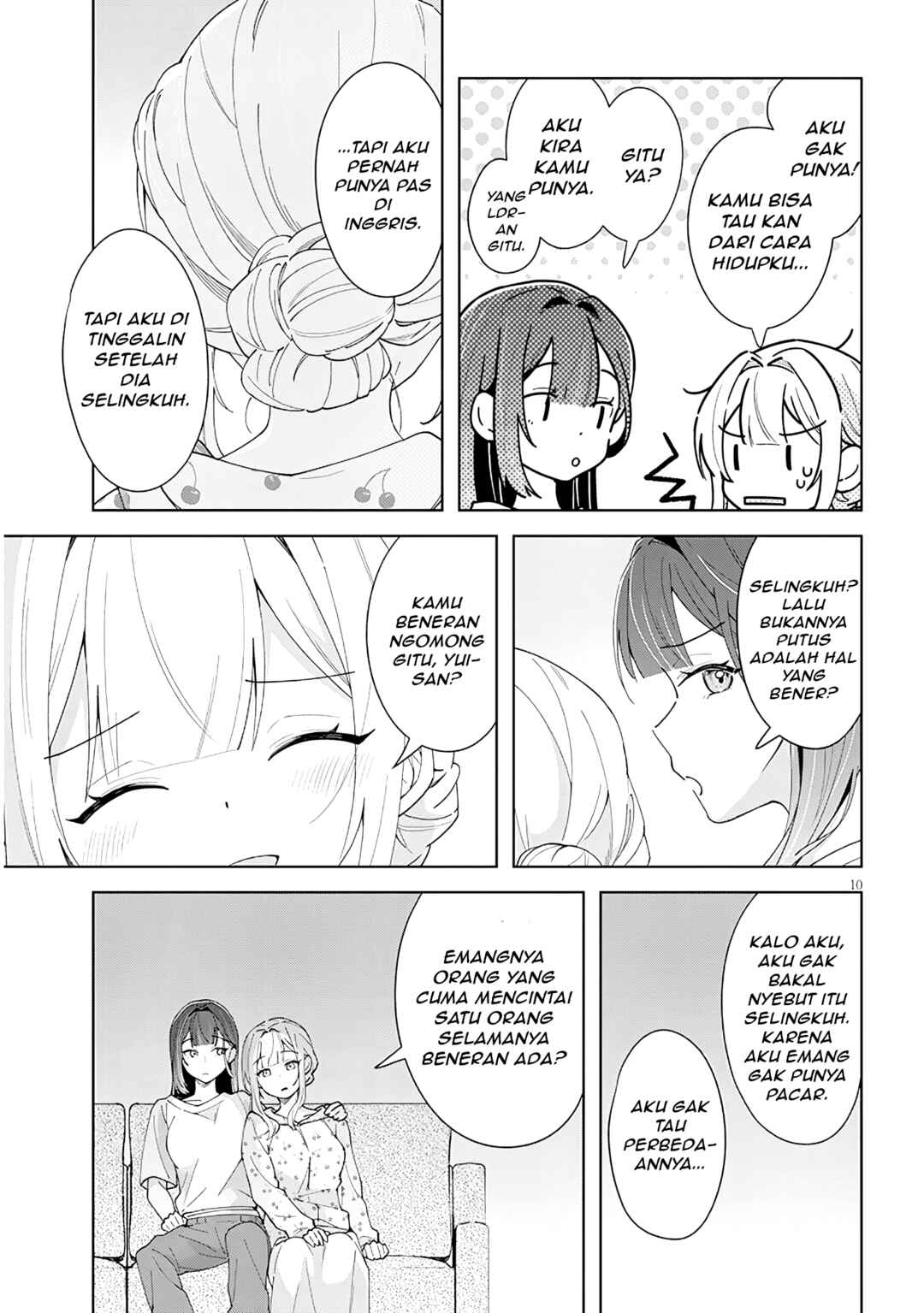 Afternoon Tea wa Ikaga desu ka? Watashi to Kanojo no Fujun de Ichizu na Futarigurashi Chapter 1 - Page 10