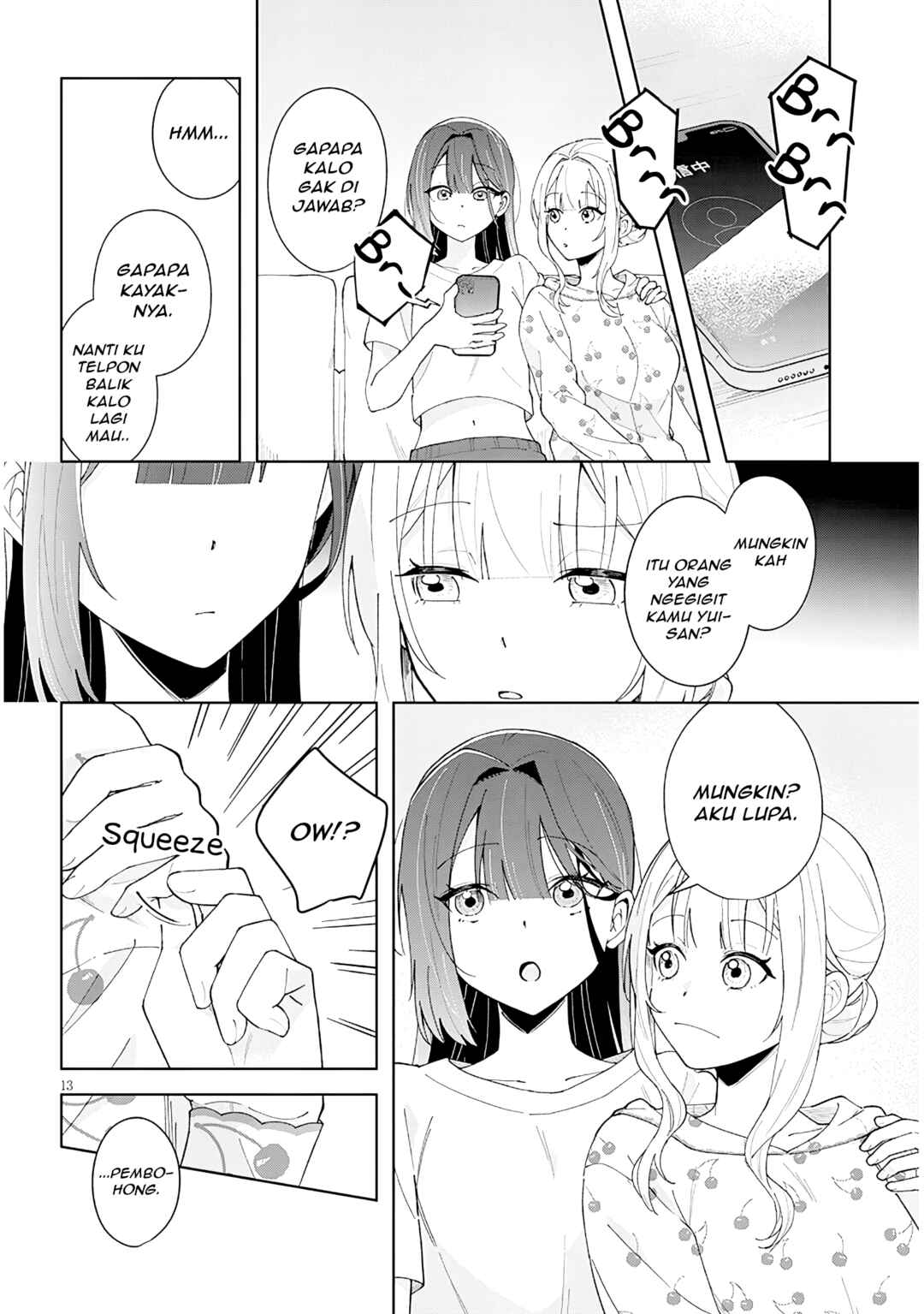 Afternoon Tea wa Ikaga desu ka? Watashi to Kanojo no Fujun de Ichizu na Futarigurashi Chapter 1 - Page 13