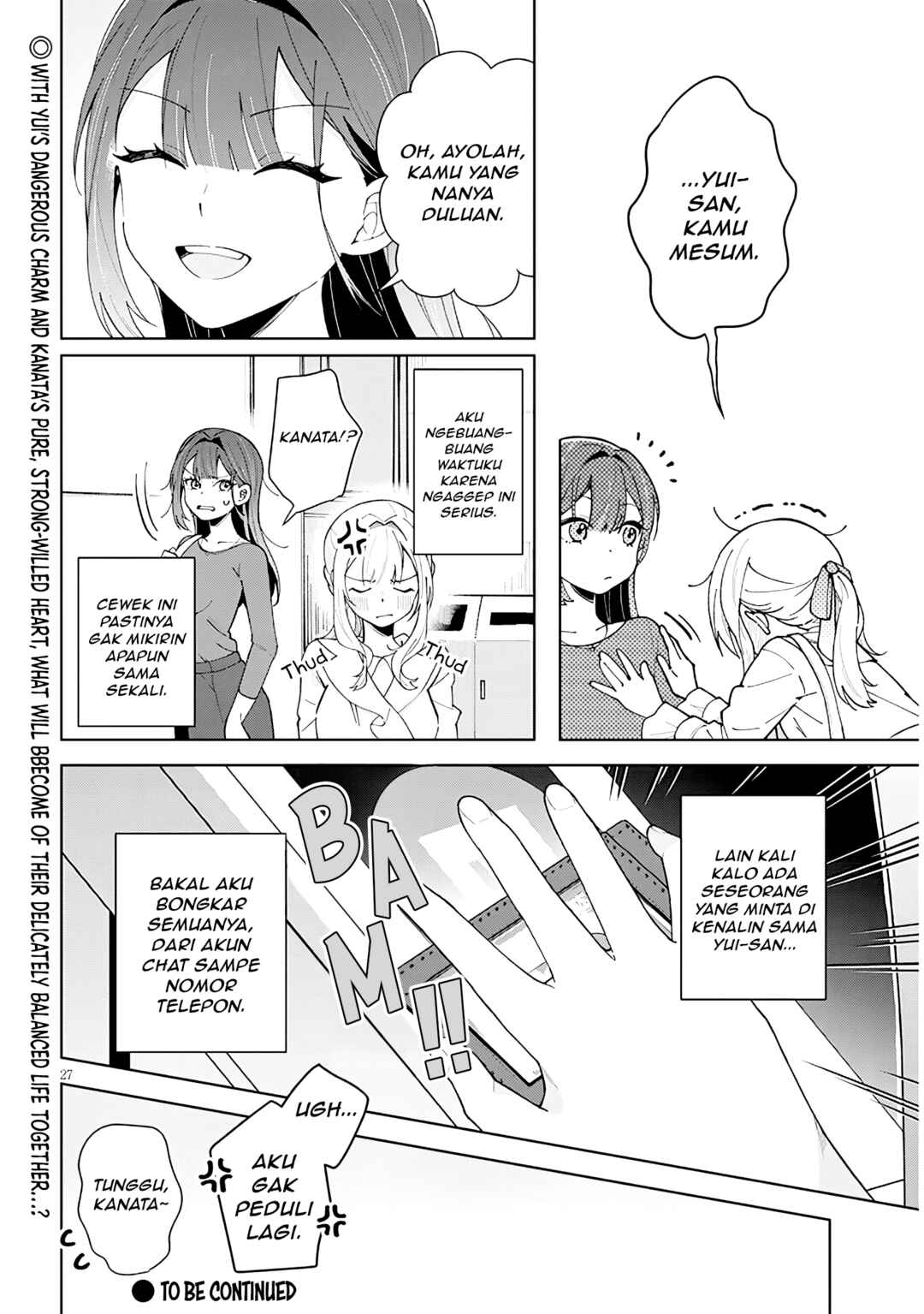 Afternoon Tea wa Ikaga desu ka? Watashi to Kanojo no Fujun de Ichizu na Futarigurashi Chapter 1 - Page 27