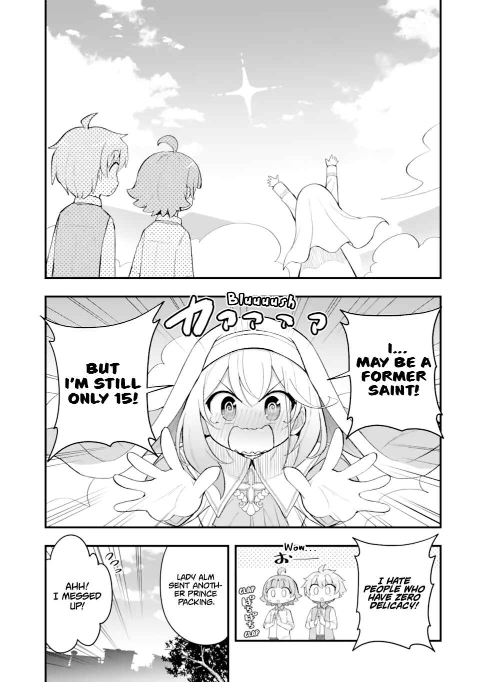 Hai Kouen no Homeless Seijo Chapter 7.3 - Page 3
