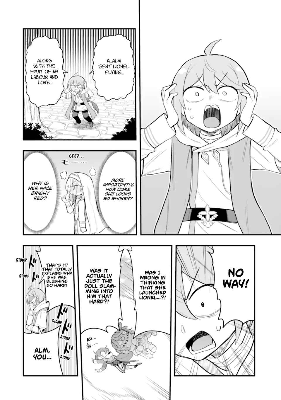 Hai Kouen no Homeless Seijo Chapter 7.3 - Page 4