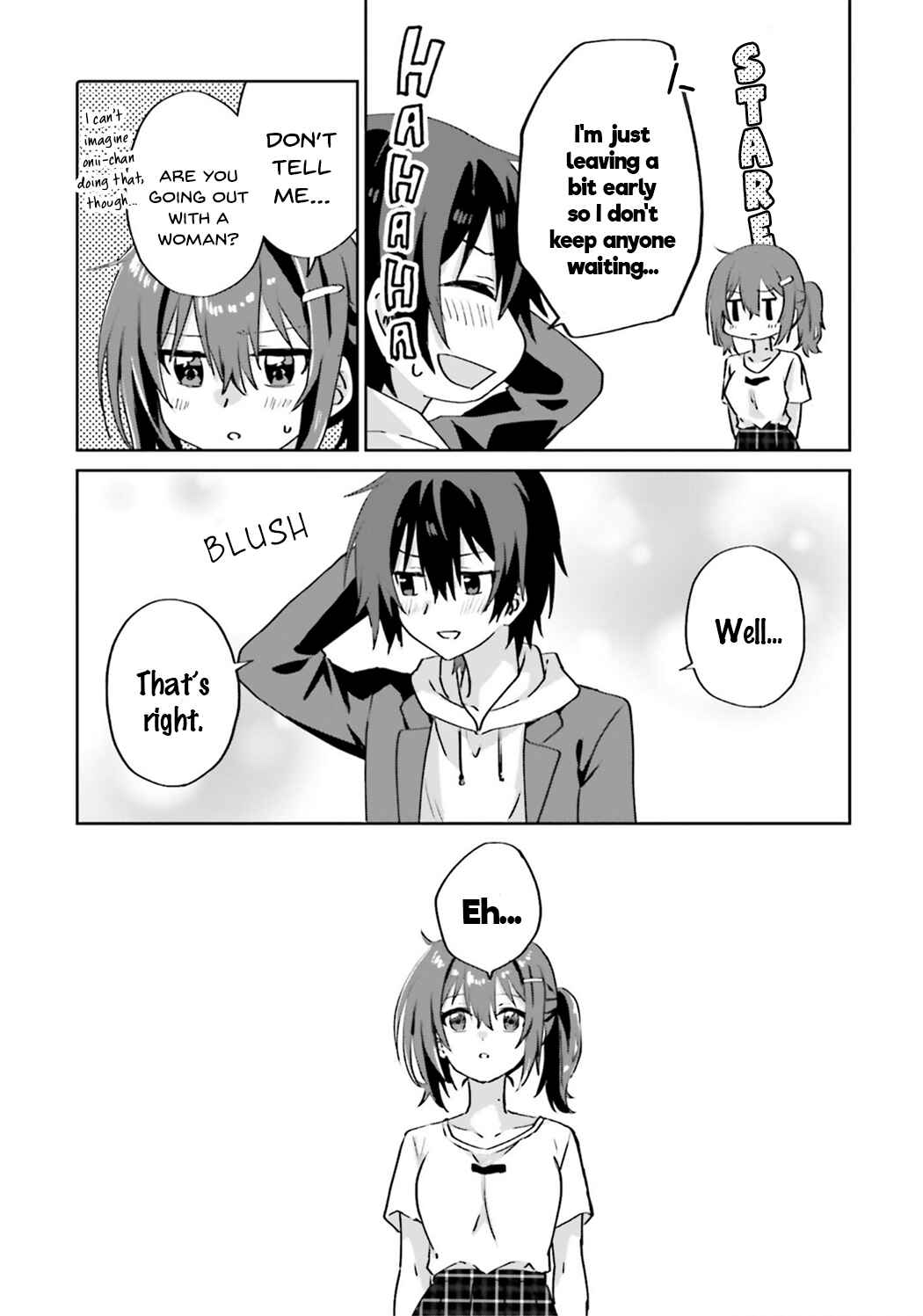 Love Comedy Manga ni Haitteshimatta node, Oshi no Make Heroine wo Zenryoku de Shiawase ni Suru Chapter 6.5 - Page 3
