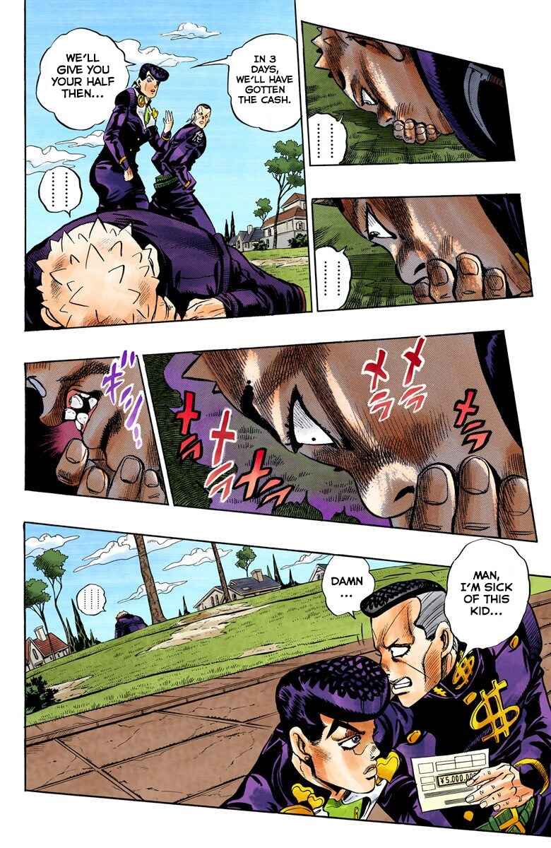 JoJo no Kimyou na Bouken: Part 4 - Diamond wa Kudakenai Color-ban Chapter 74 - Page 7
