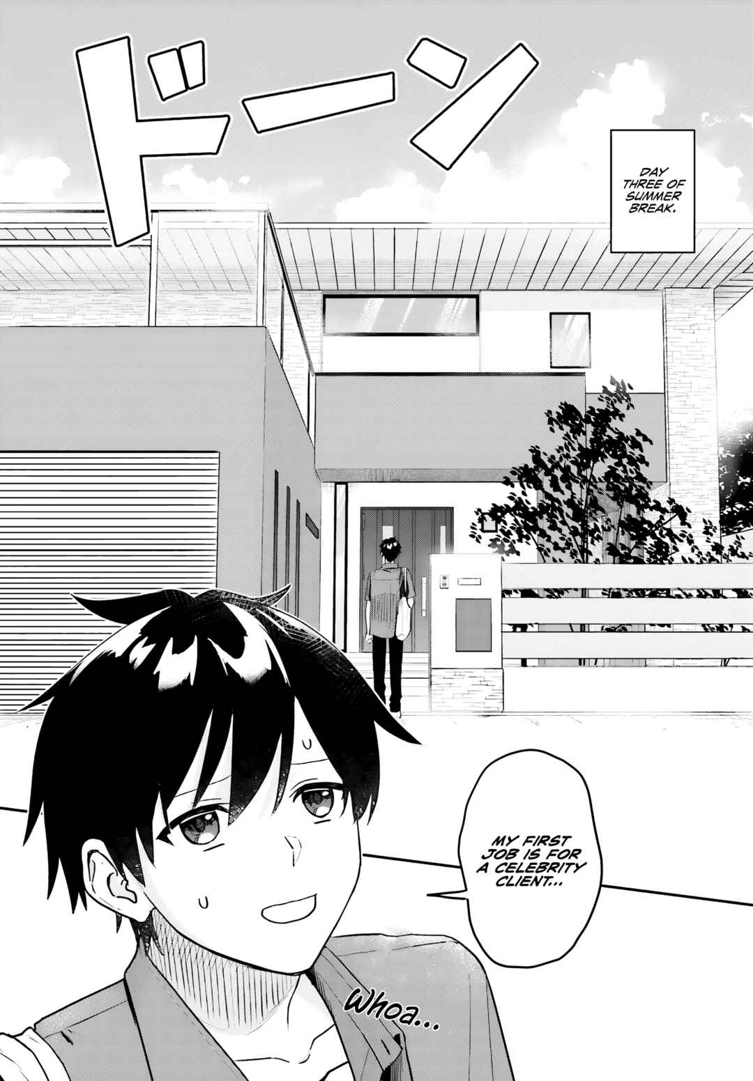 Kaji Daikou no Arubaito wo Hajimetara Gakuen Ichi no Bishoujo no Kazoku ni Kiniirarechaimashita. Chapter 1 - Page 17