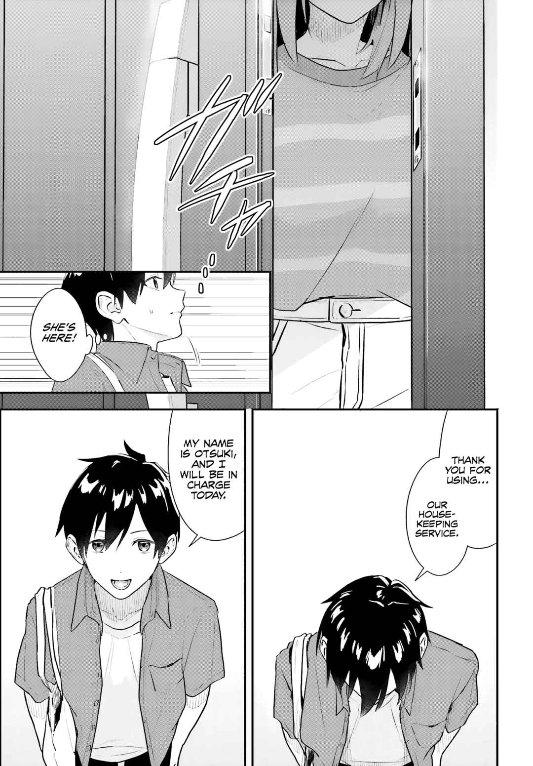 Kaji Daikou no Arubaito wo Hajimetara Gakuen Ichi no Bishoujo no Kazoku ni Kiniirarechaimashita. Chapter 1 - Page 19