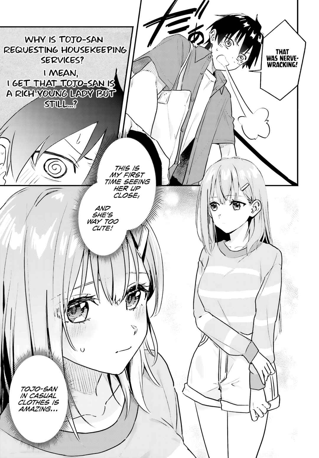 Kaji Daikou no Arubaito wo Hajimetara Gakuen Ichi no Bishoujo no Kazoku ni Kiniirarechaimashita. Chapter 1 - Page 33