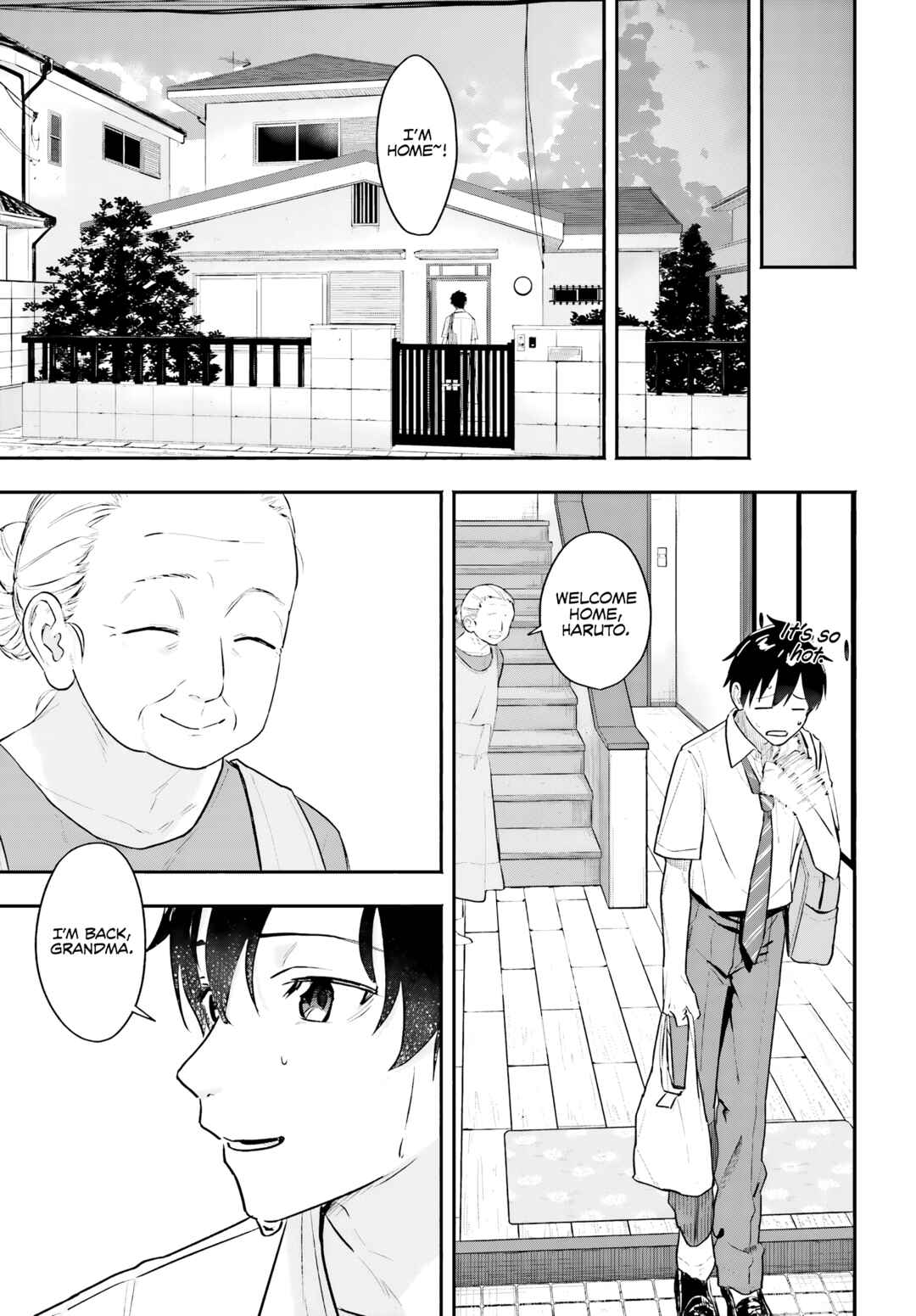 Kaji Daikou no Arubaito wo Hajimetara Gakuen Ichi no Bishoujo no Kazoku ni Kiniirarechaimashita. Chapter 1 - Page 9