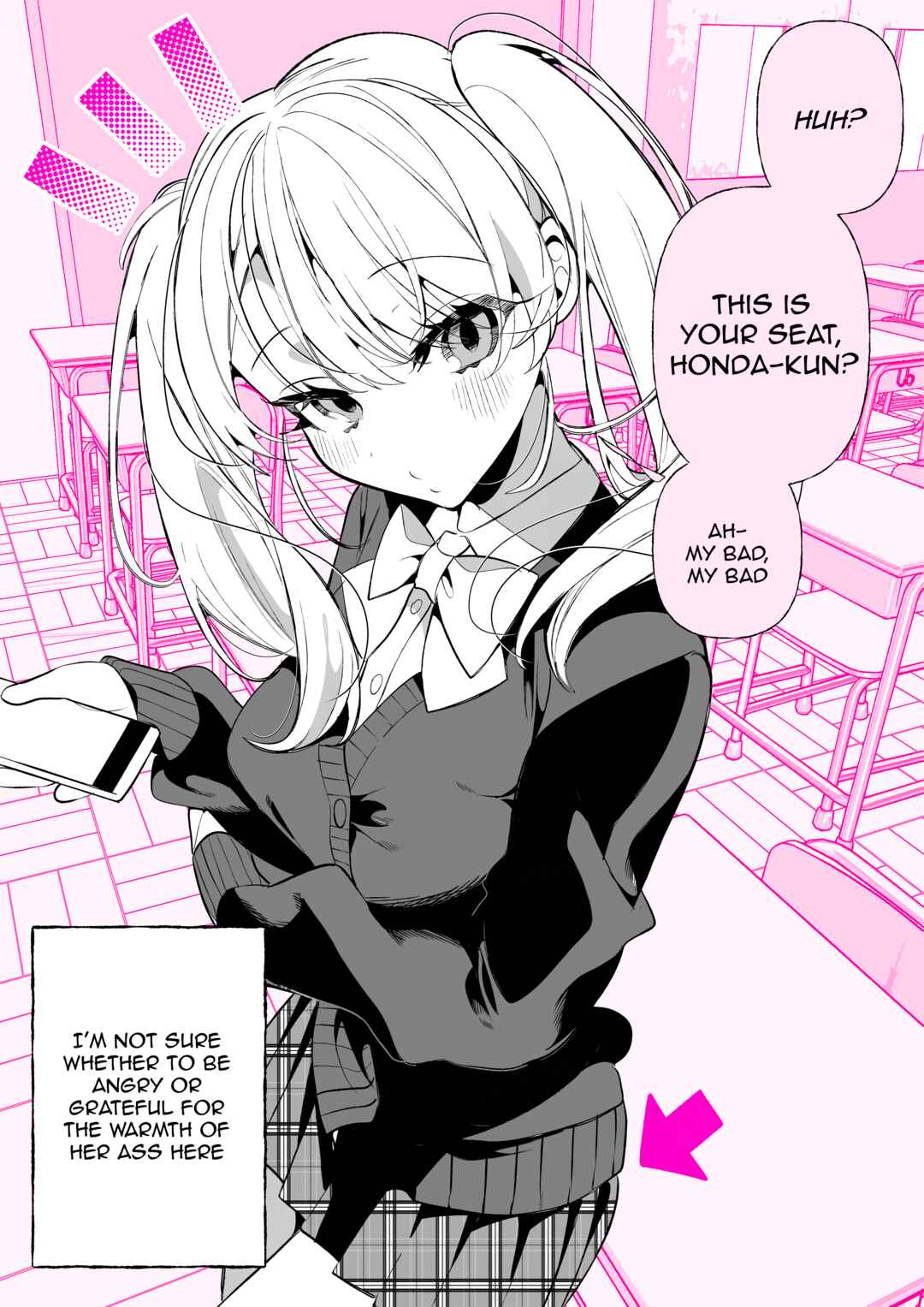 Tonari no Gal wa Kuchisabishii-chan Chapter 3 - Page 1