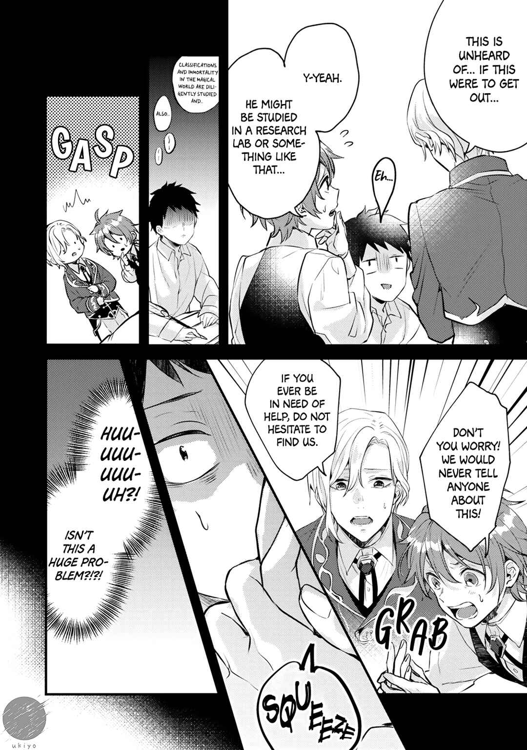Ω ni dake wa Naritakunai!!: Isekai Tensei Shitara Ane no BL Manga no Naka deshita Chapter 2 - Page 18