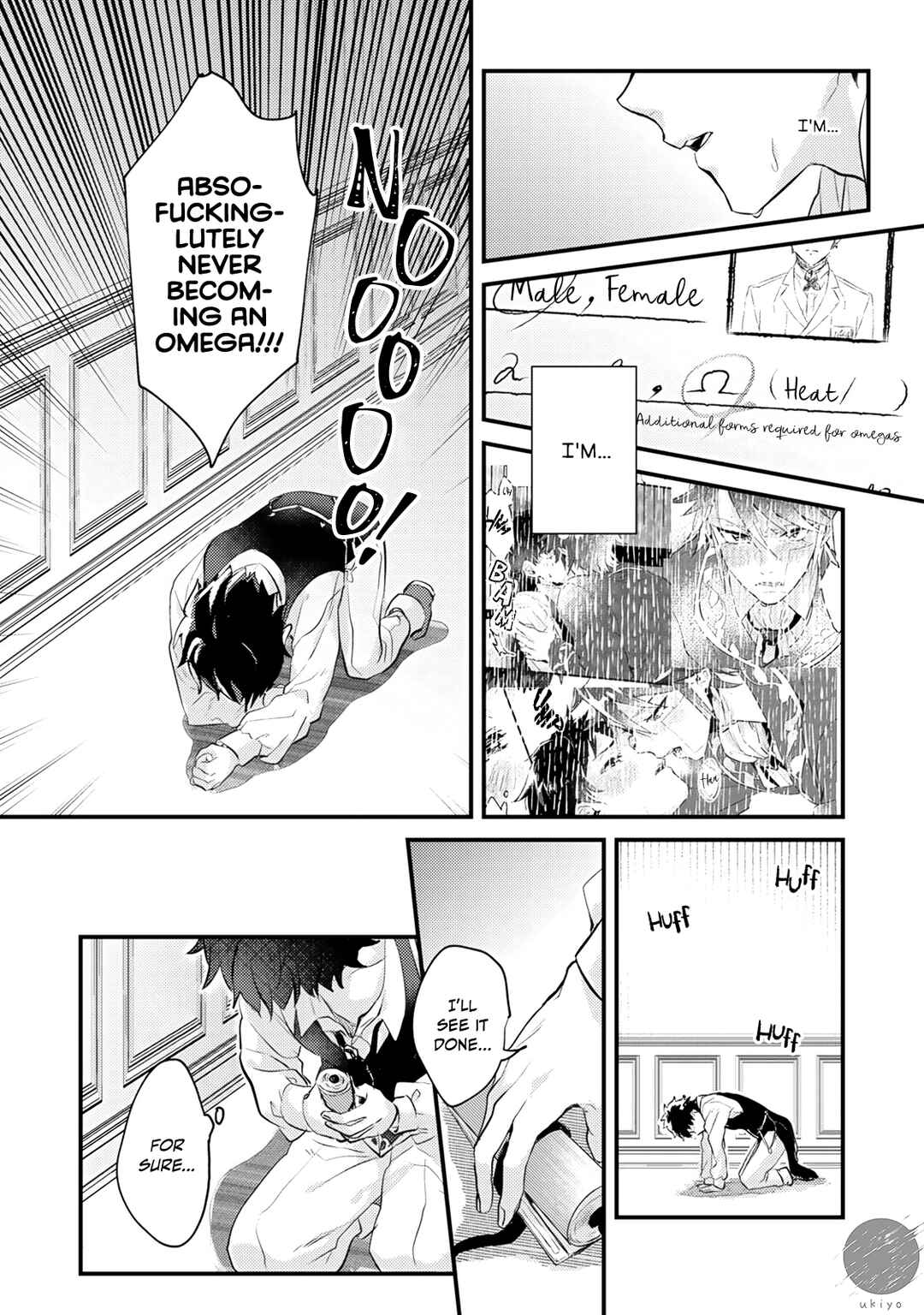 Ω ni dake wa Naritakunai!!: Isekai Tensei Shitara Ane no BL Manga no Naka deshita Chapter 2 - Page 36