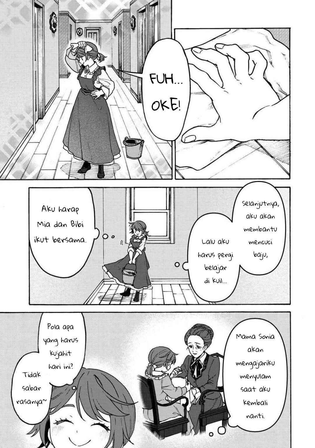Onna Chara de Isekai Teni shite Cheatppoi kedo Zako Chara na no de Medatazu Heiwa na Shomin wo Mezashimasu! Chapter 8.2 - Page 11
