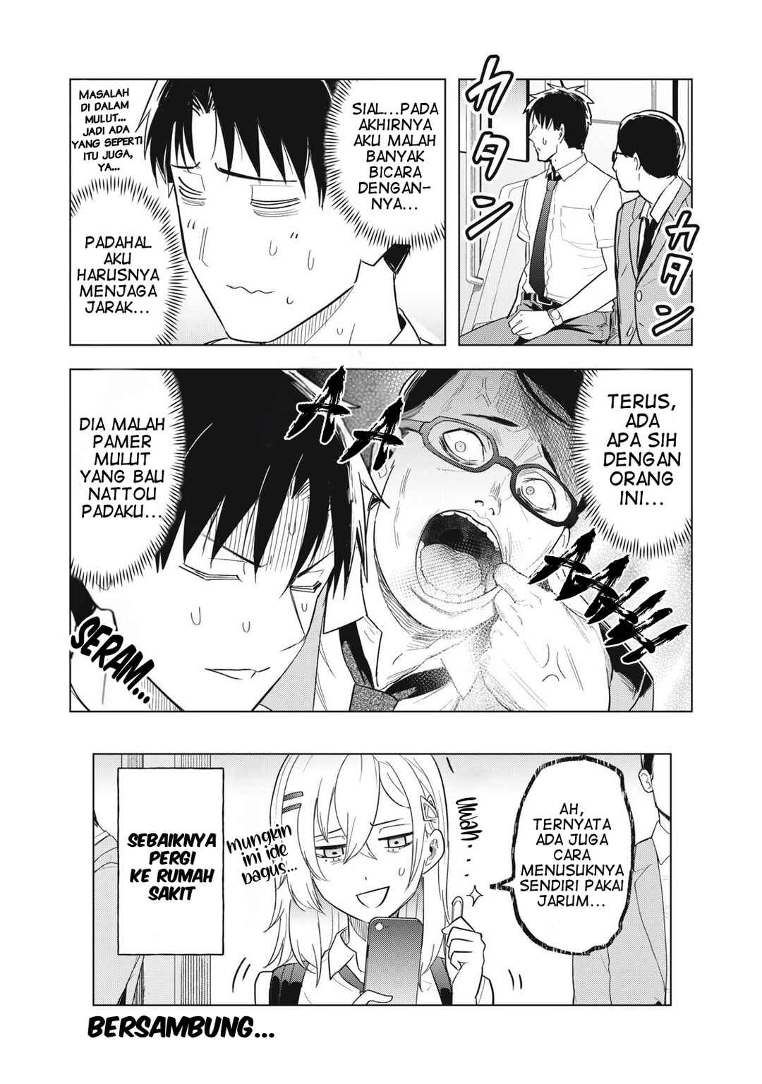 Asa no Tsuukin Densha de, Yatara to Hanashikakete Kuru Joshikousei. Chapter 6 - Page 13
