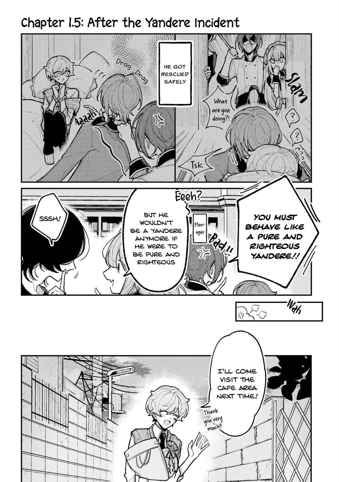 Yandere Cafe e Youkoso Chapter 1.5 - Page 3