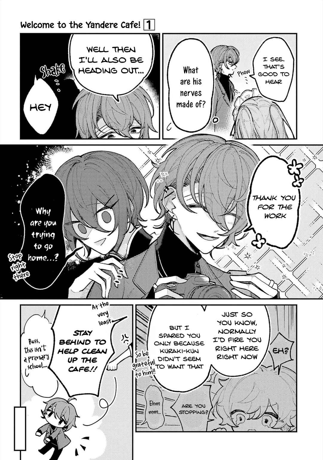 Yandere Cafe e Youkoso Chapter 1.5 - Page 5
