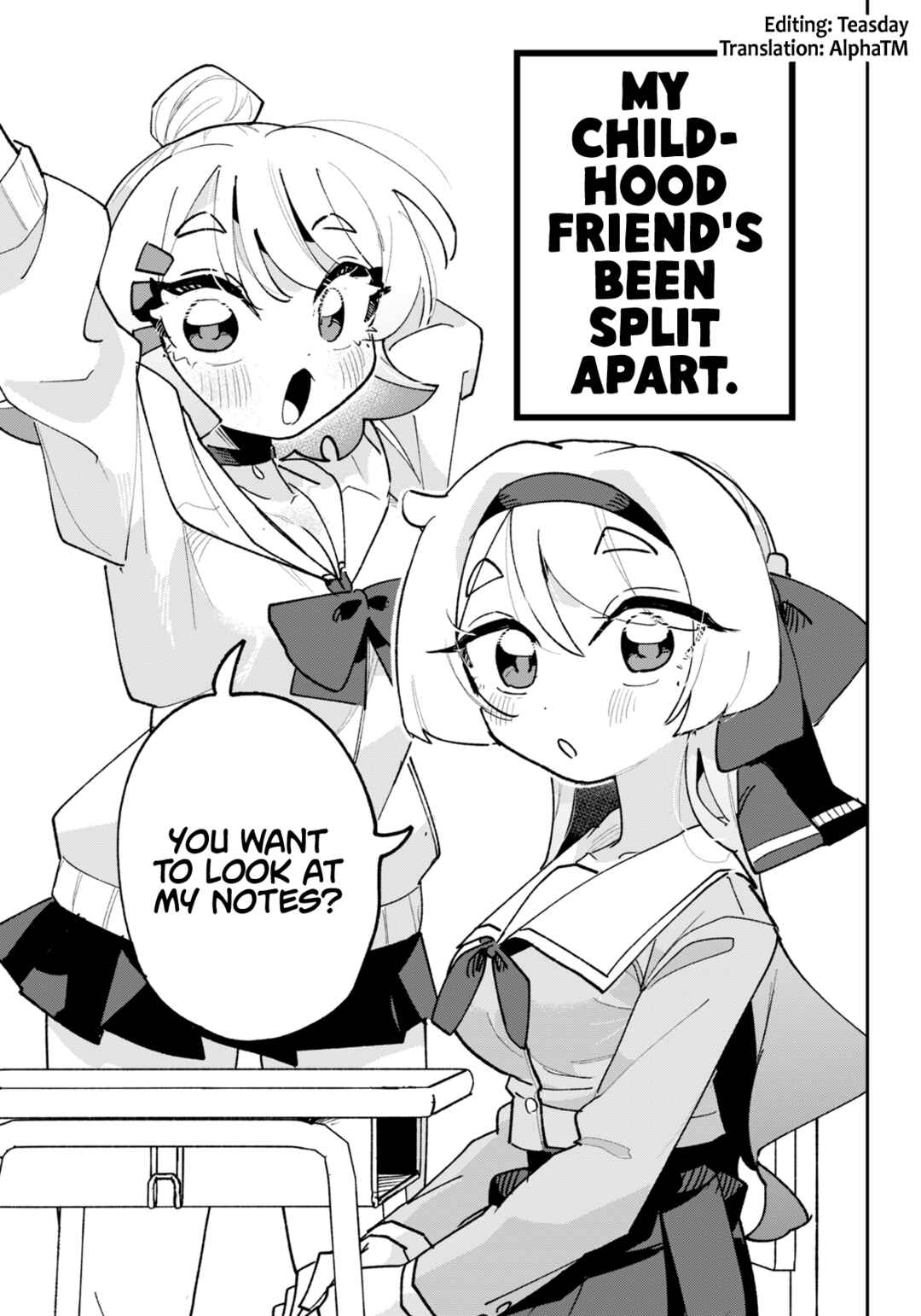 Osananajimi wo Erabenai! (Shorts) Chapter 9 - Page 1