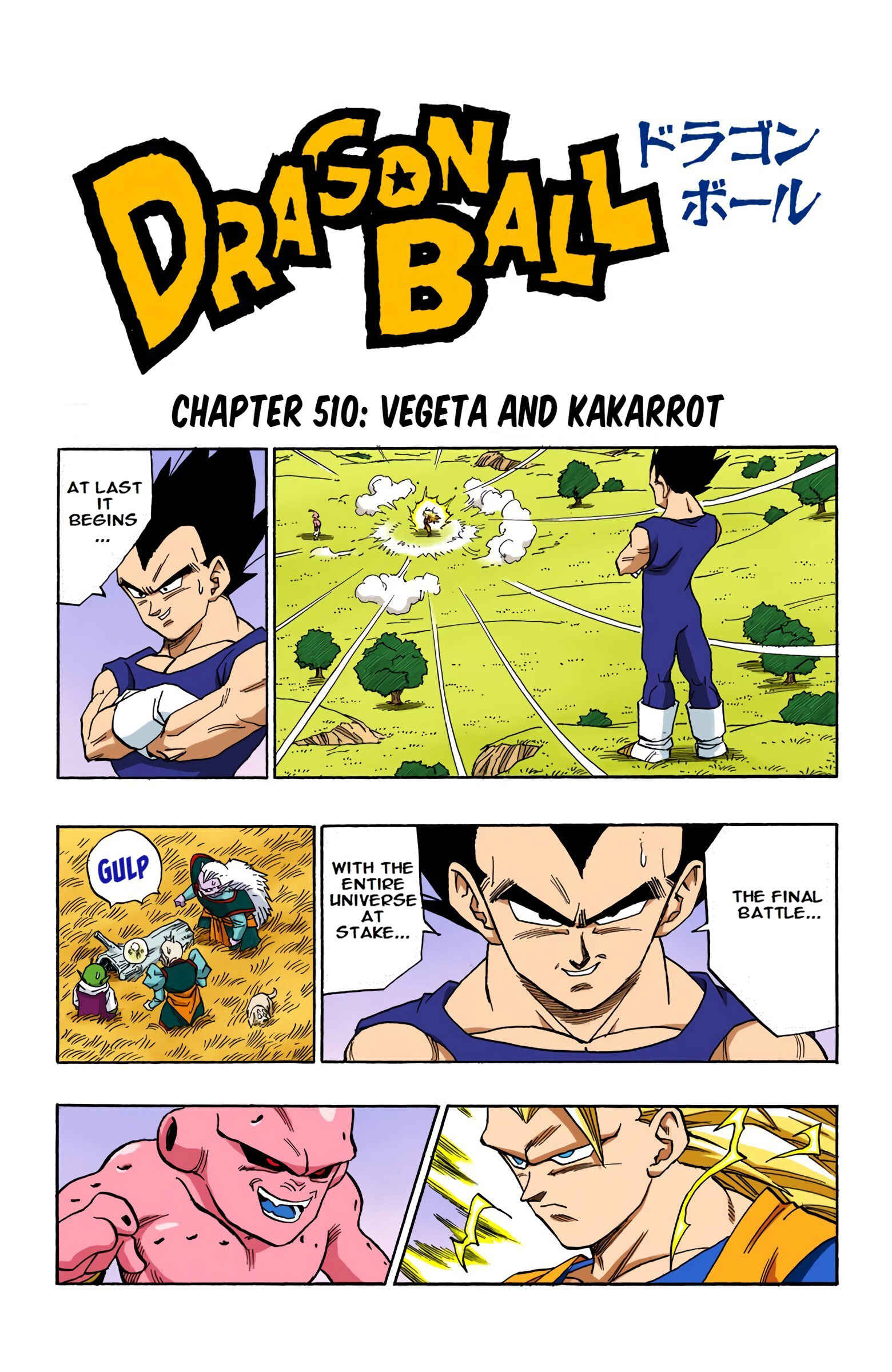 Dragon Ball (Official Colored) Chapter 510 - Page 1