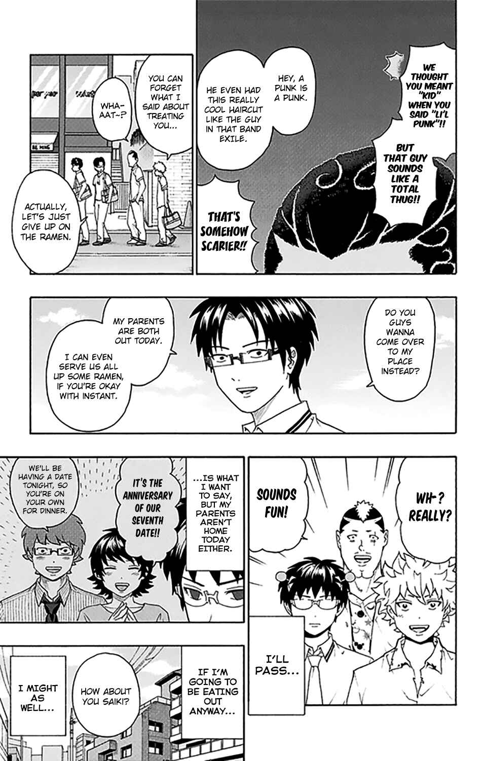 The Disastrous Life of Saiki K. Chapter 251 - Page 12