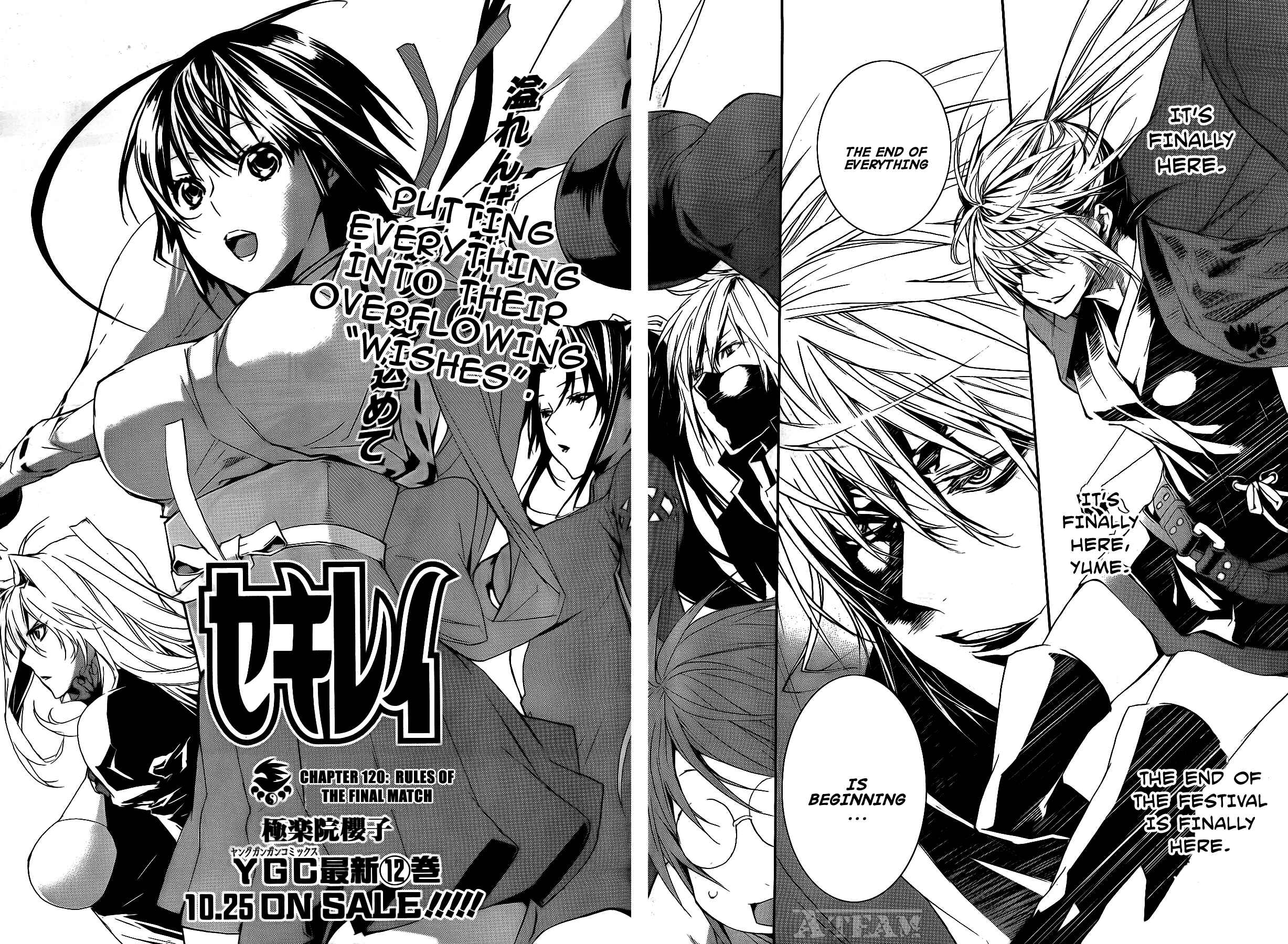 Sekirei Chapter 120 - Page 10