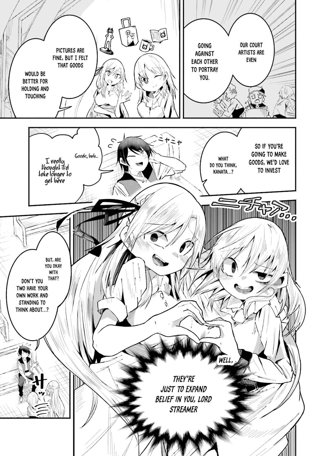 Isekai de Haishin Katsudou wo Shitara Tairyou no Yandere Shinja wo Umidashite Shimatta Ken Chapter 21 - Page 3