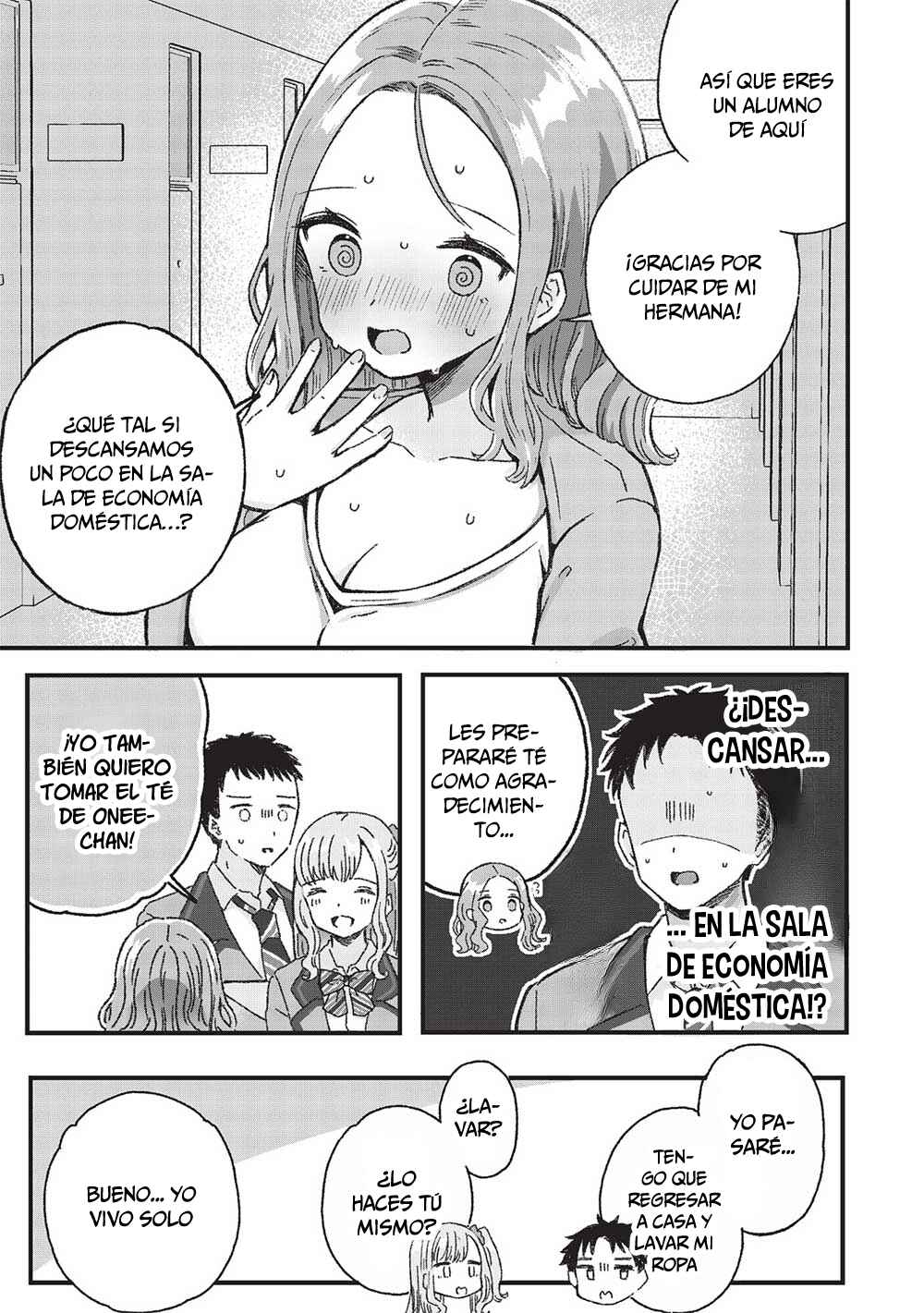 Motokano Sensei wa, Choppiri Ecchi na Katei Houmon de Kimi to no Ai wo Hagukumitai. Chapter 5.2 - Page 8
