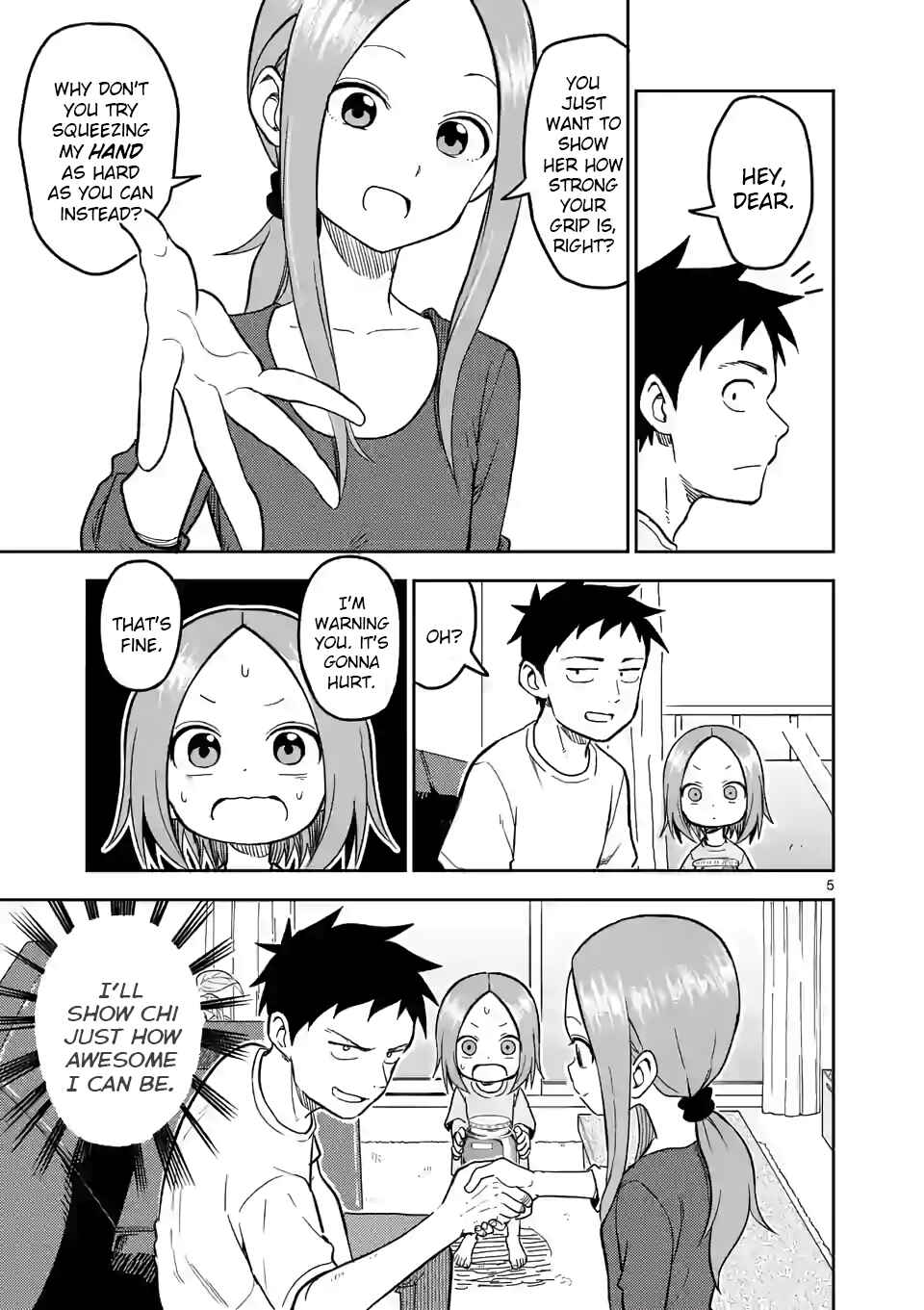 Karakai Jouzu no (Moto) Takagi-san Chapter 141 - Page 5