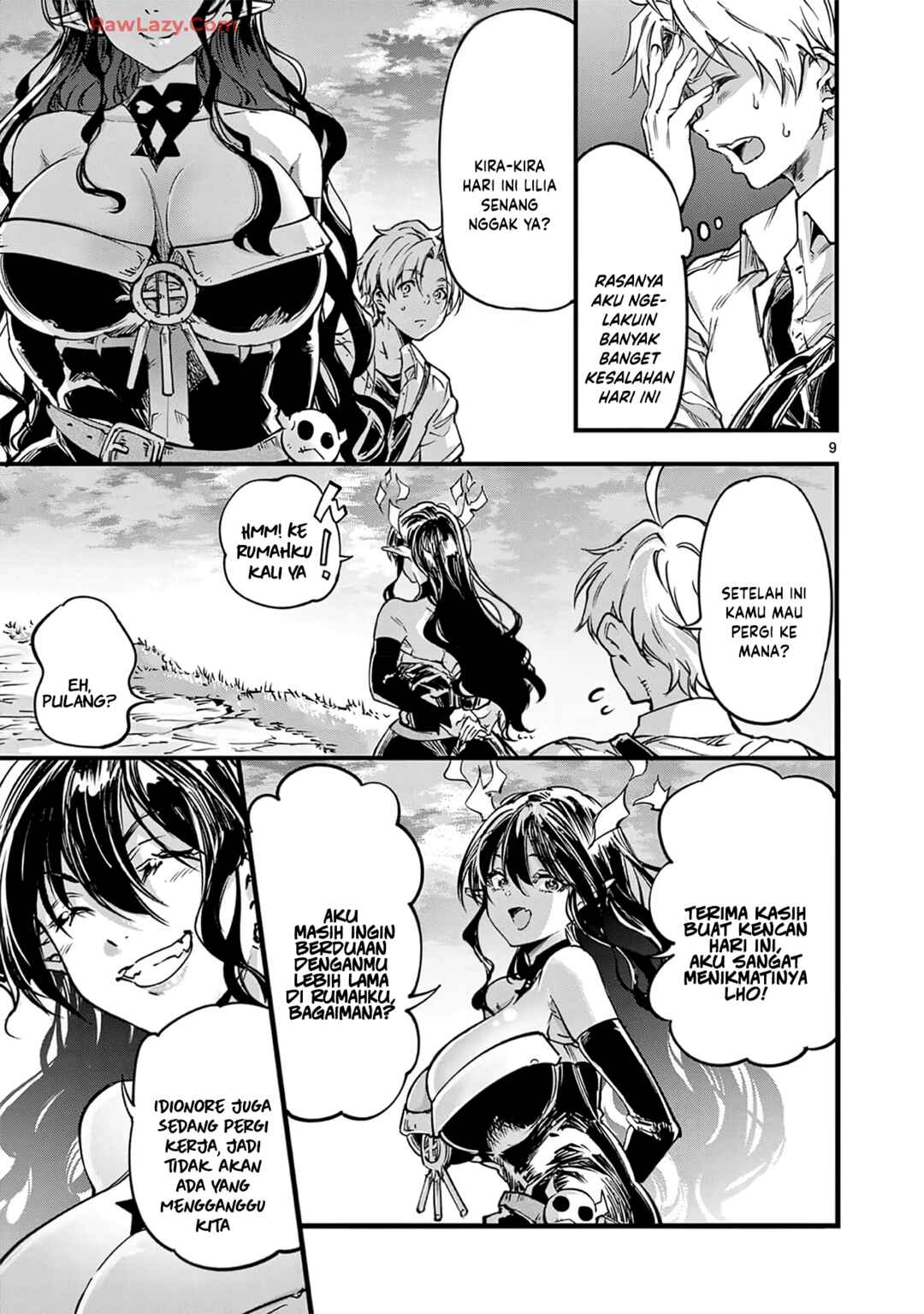 Lilia · Pregnant · The · World · End Chapter 33 - Page 11