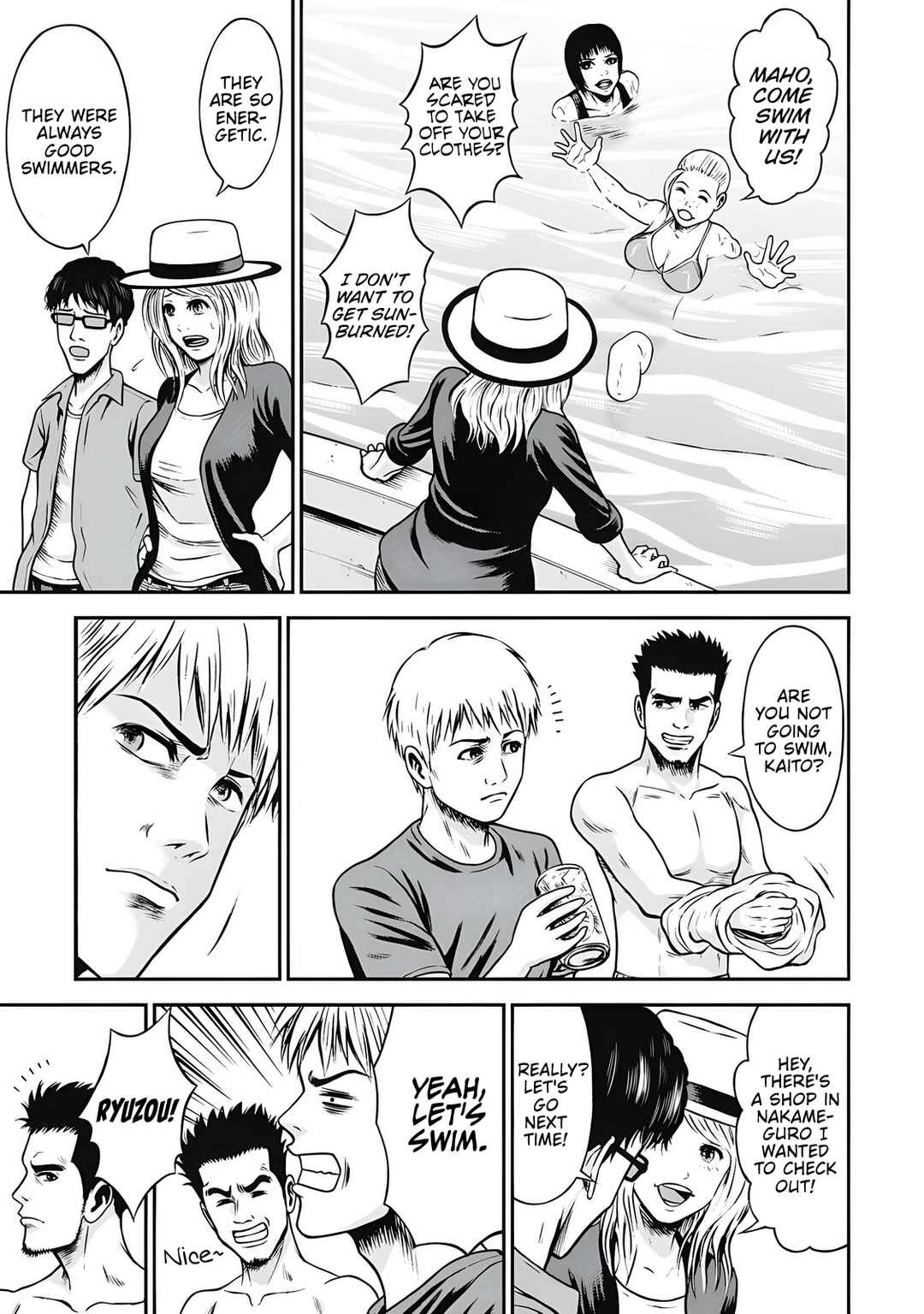 Sangeki Kaiiki: Shark Panic Chapter 1 - Page 27