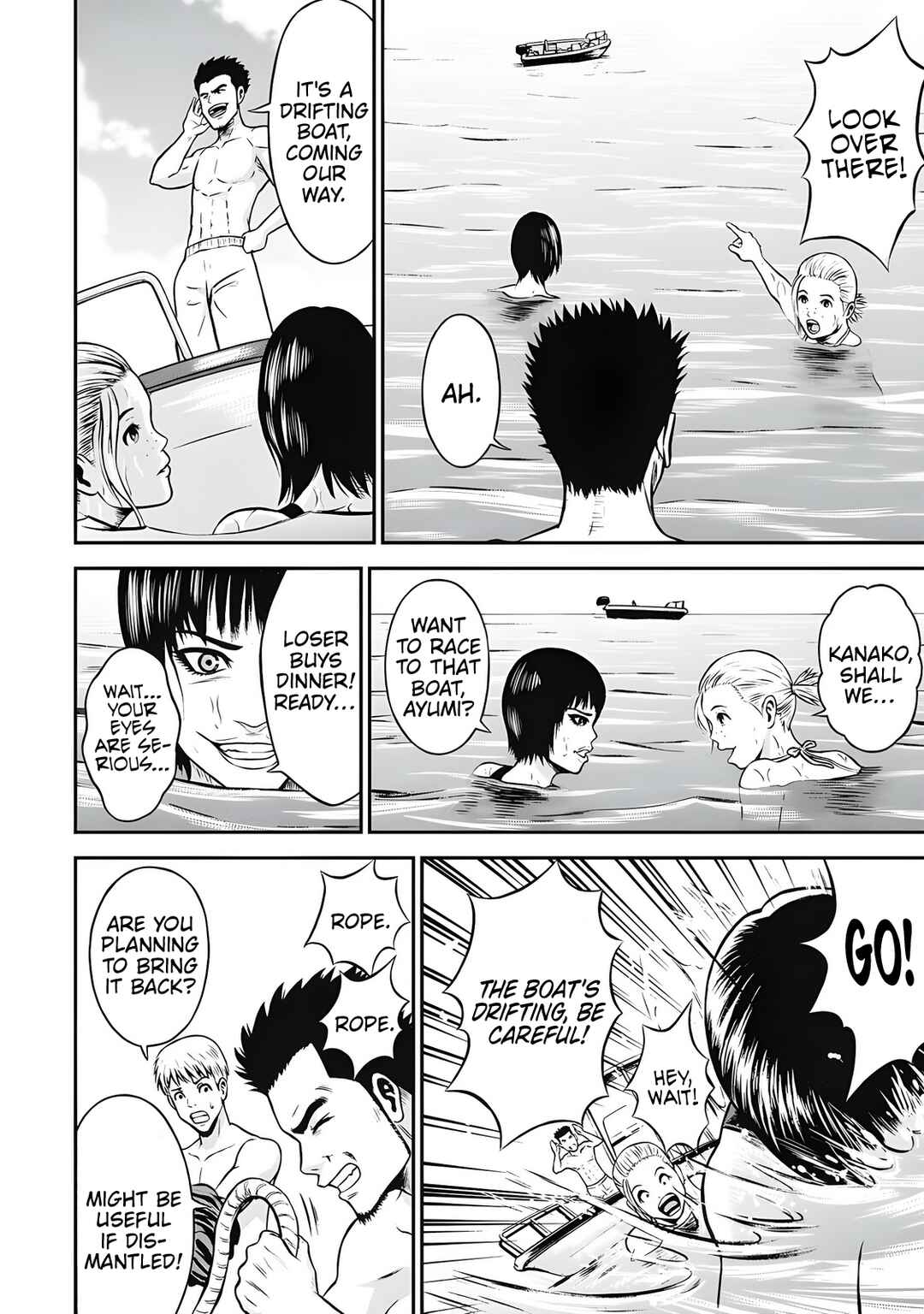 Sangeki Kaiiki: Shark Panic Chapter 1 - Page 28