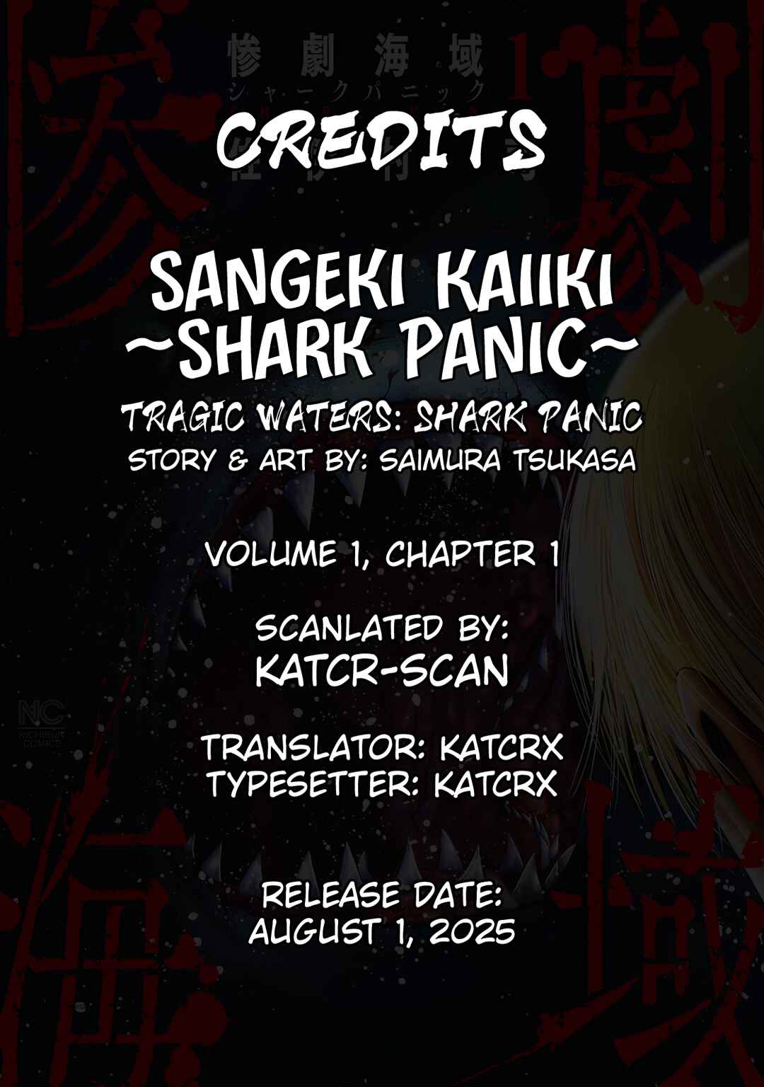 Sangeki Kaiiki: Shark Panic Chapter 1 - Page 40