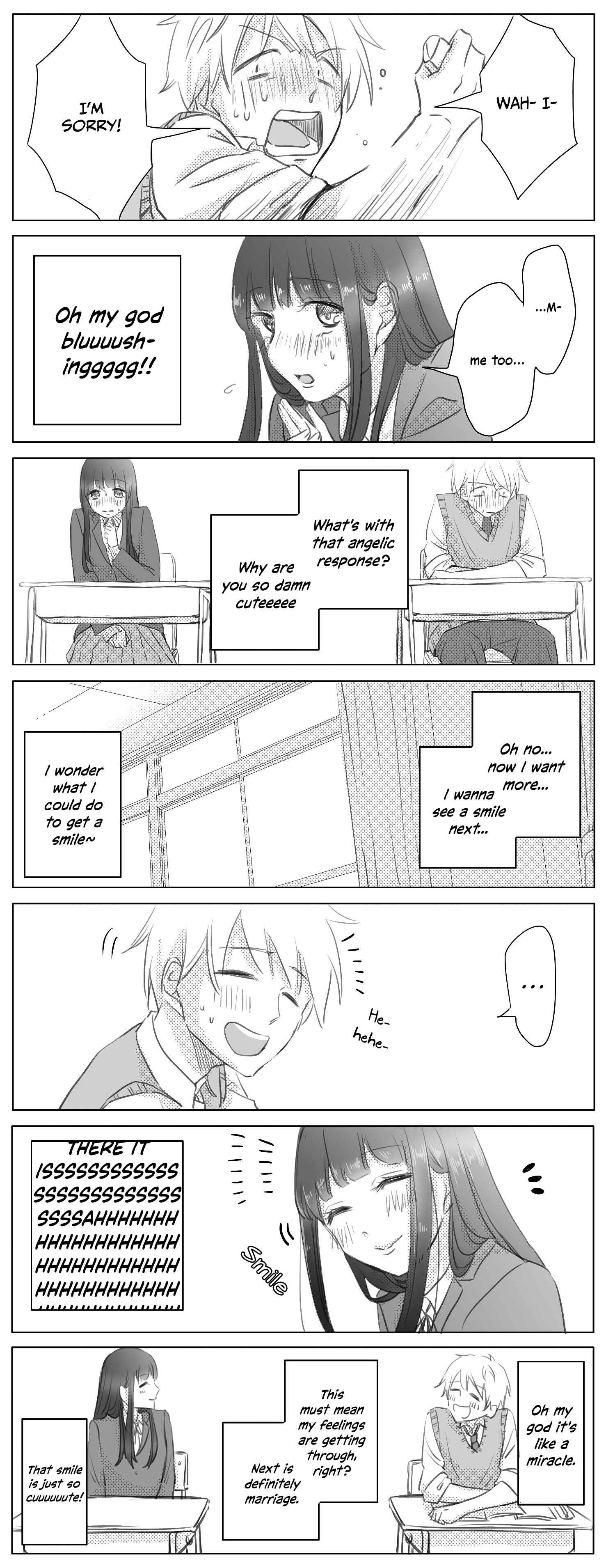 My Classmate, Maejima, Is Really Cute Chapter Oneshot - Page 2