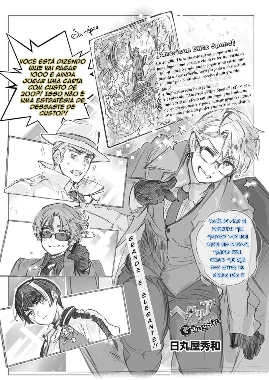 Hetalia World★Stars: Gangsta Chapter 13 - Page 1