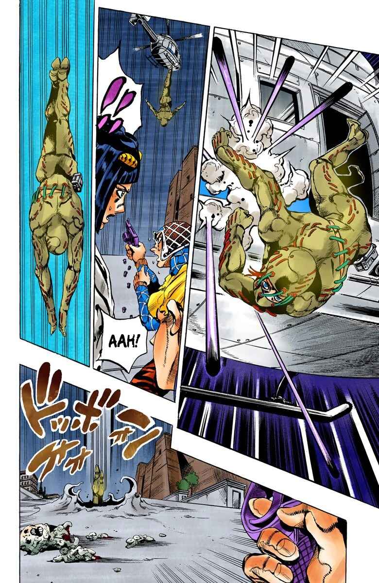 JoJo no Kimyou na Bouken: Part 5 - Ougon no Kaze Color-ban Chapter 119 - Page 12