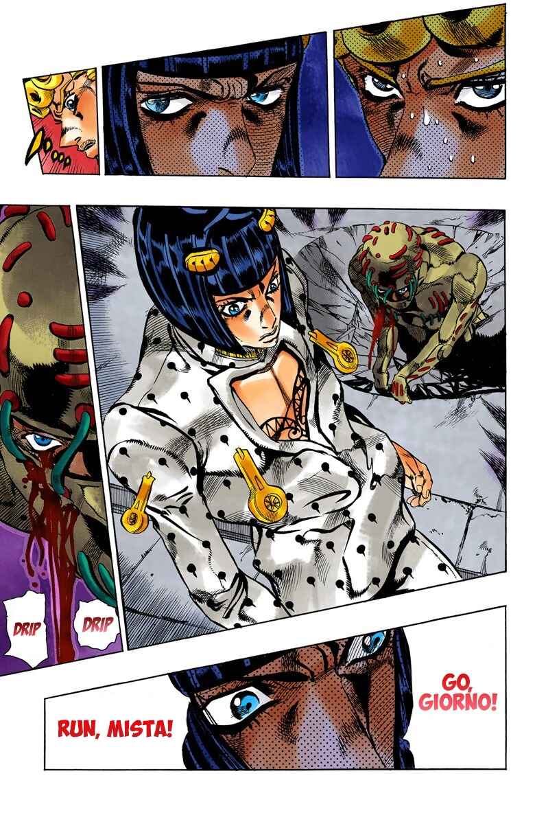 JoJo no Kimyou na Bouken: Part 5 - Ougon no Kaze Color-ban Chapter 119 - Page 18