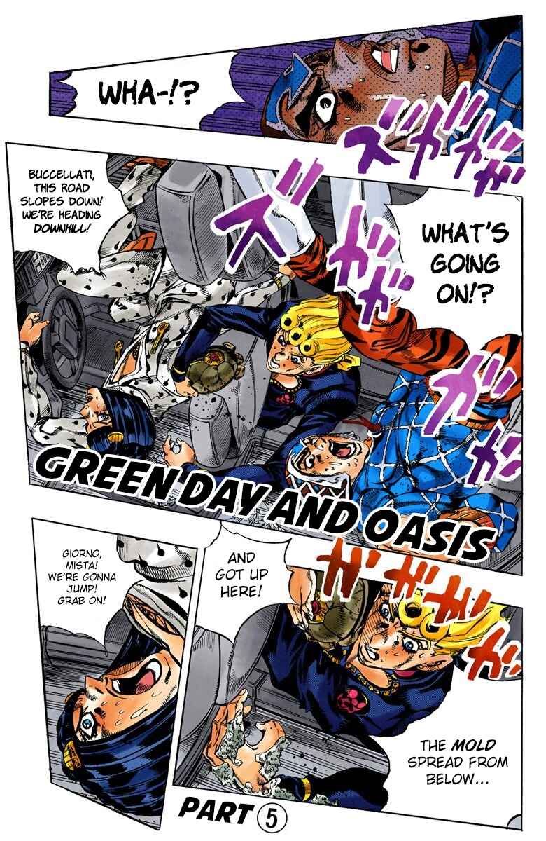 JoJo no Kimyou na Bouken: Part 5 - Ougon no Kaze Color-ban Chapter 119 - Page 2
