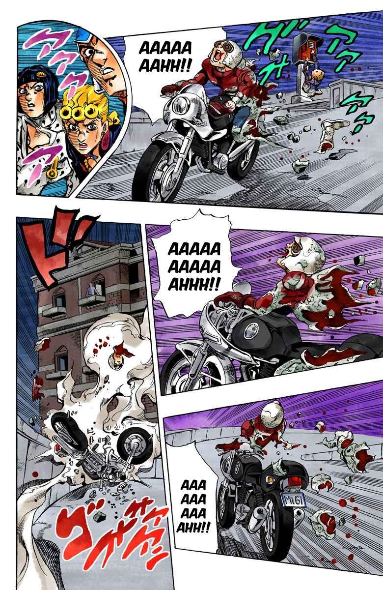 JoJo no Kimyou na Bouken: Part 5 - Ougon no Kaze Color-ban Chapter 119 - Page 8