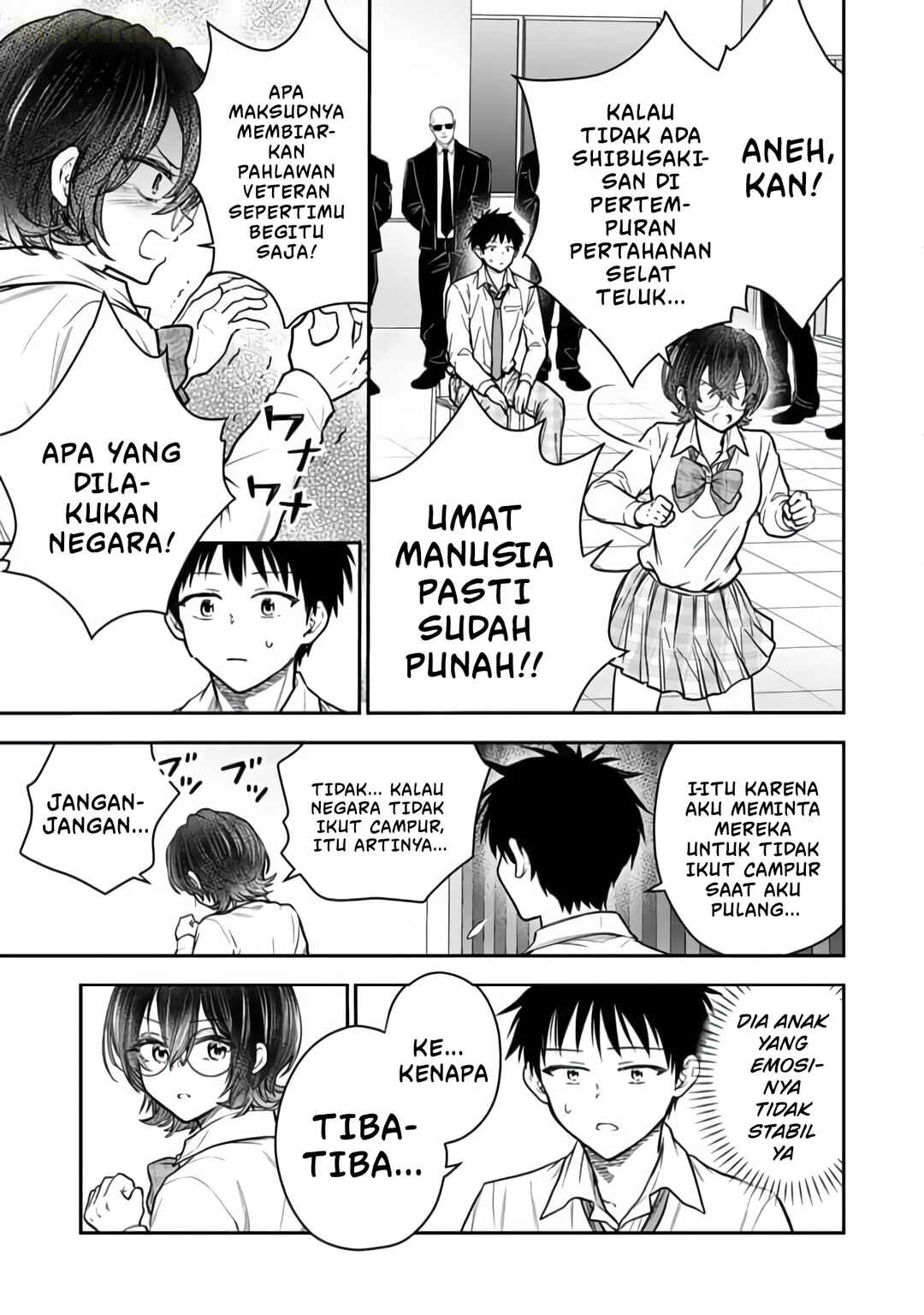 Senchi Kara Kaette kita Takashi-kun. Futsuu ni Koukou Seikatsu wo Okuritai Chapter 11 - Page 20