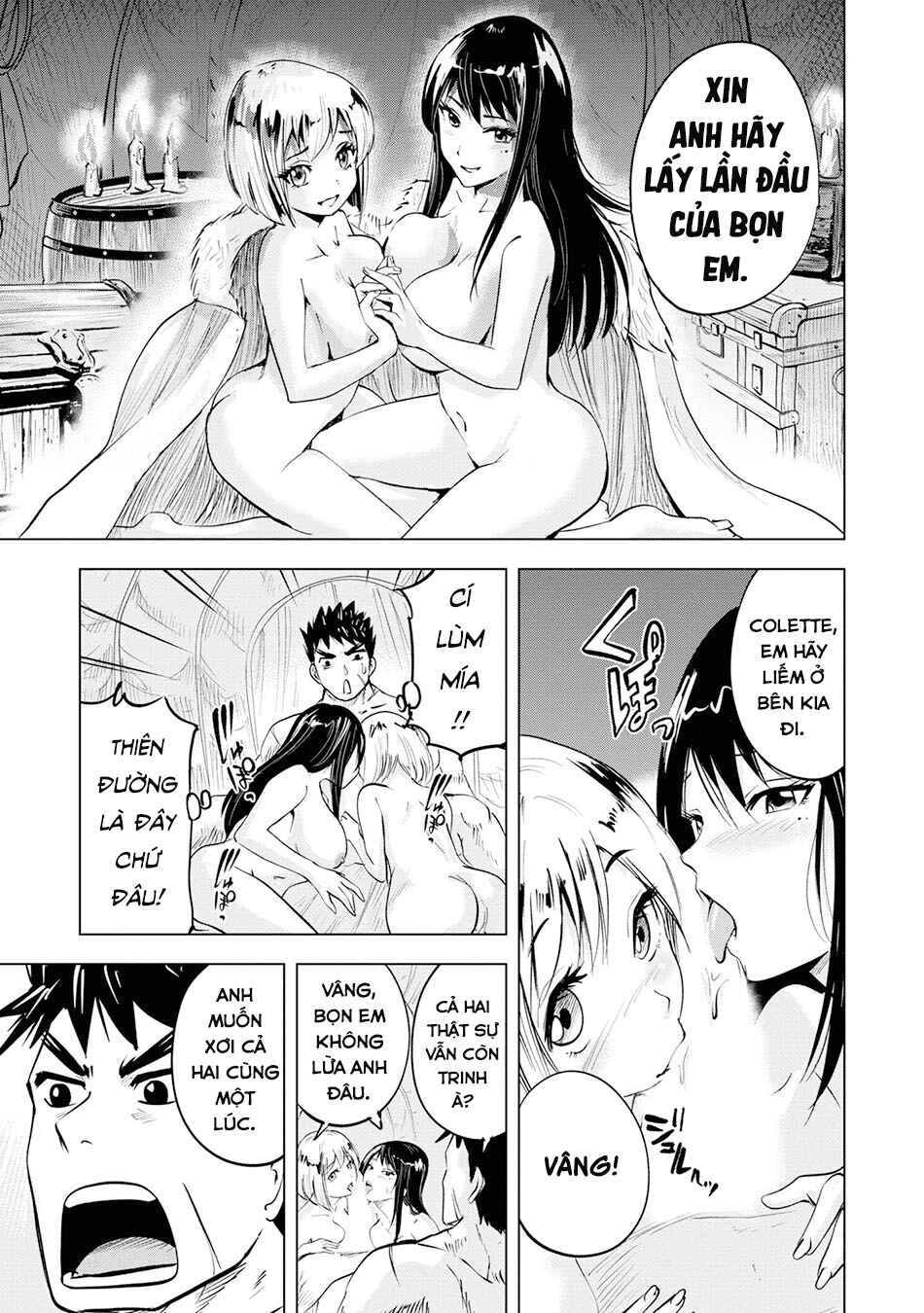Oukoku e Tsuzuku Michi - Dorei Kenshi no Nariagari Harem Life Chapter 15 - Page 22