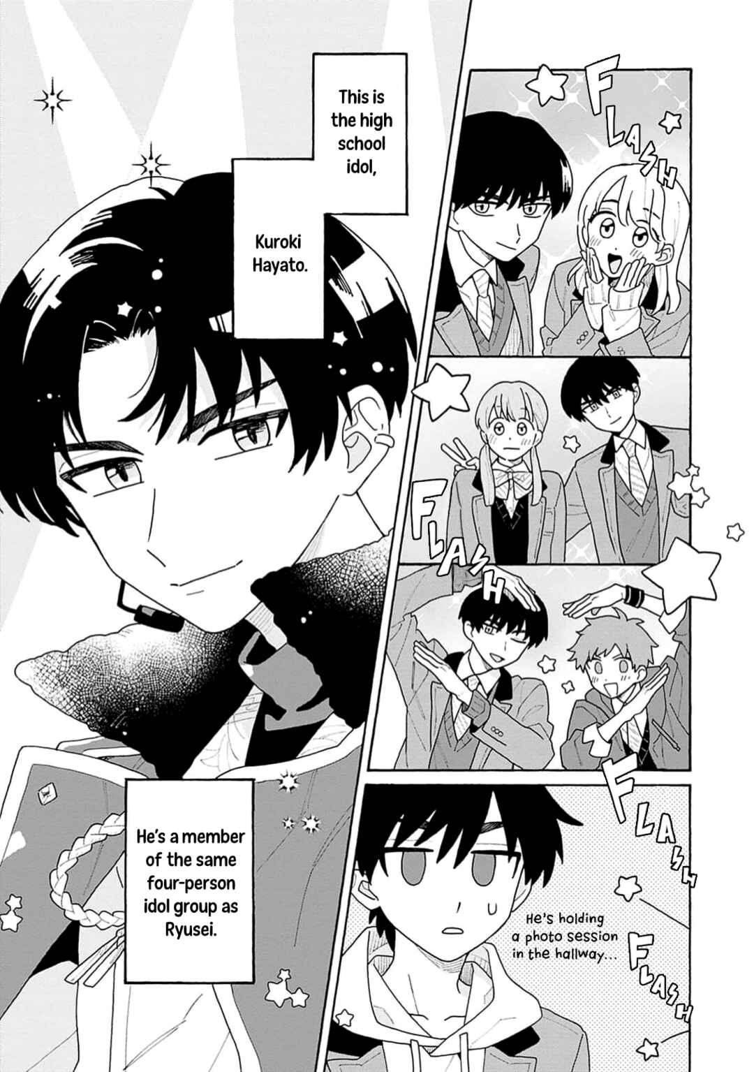 Koisuru Idol Ryusei-kun wa Kujikenai! Chapter 3 - Page 10