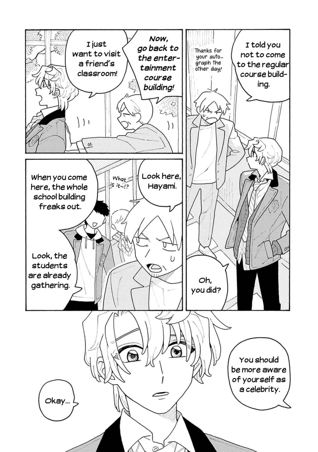 Koisuru Idol Ryusei-kun wa Kujikenai! Chapter 3 - Page 23
