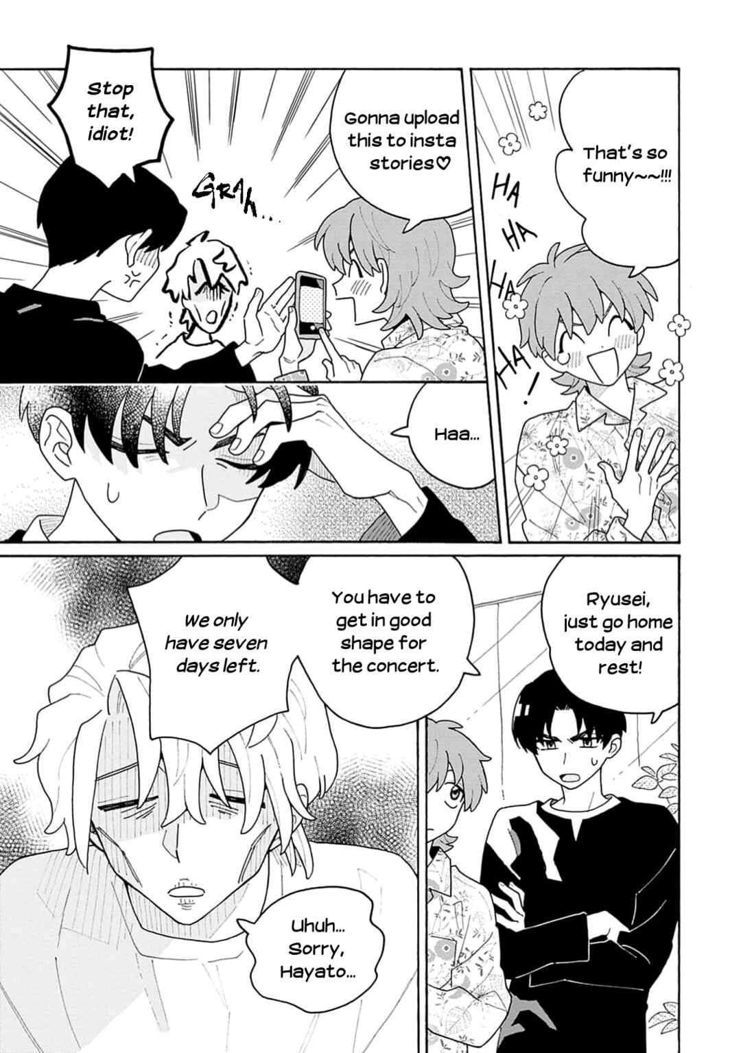 Koisuru Idol Ryusei-kun wa Kujikenai! Chapter 3 - Page 32