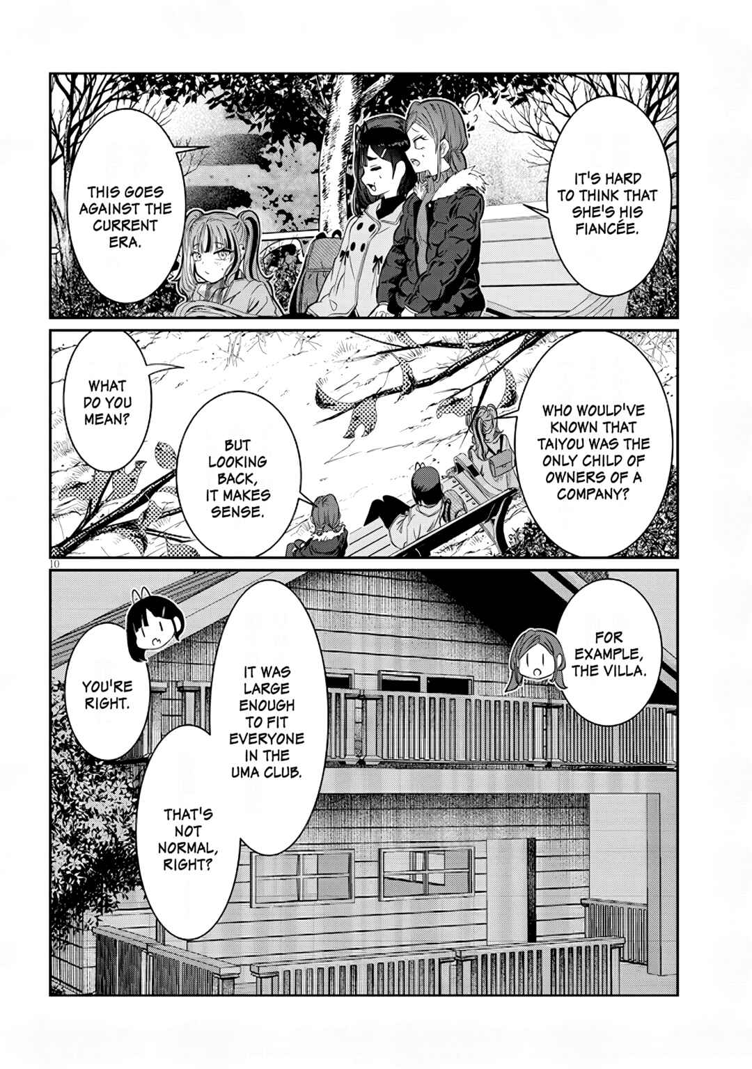 Kimi wa Yakamashi Tojite yo Kuchi wo! Chapter 45 - Page 10