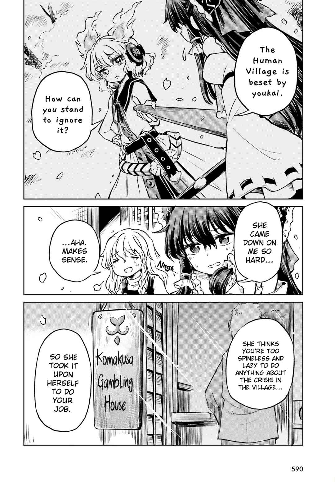 Touhou Suichouka: Lotus Eater-tachi no Suisei Chapter 52 - Page 26