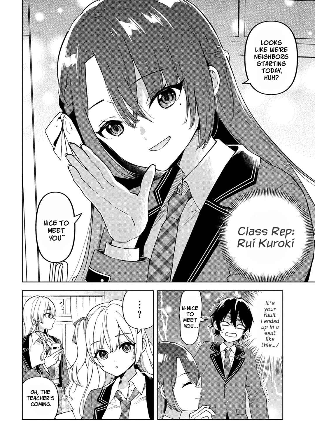 Inkya no Ore ga Sekigae de S-kyuu Bishoujo ni Kakomaretara Himitsu no Kankei ga Hajimatta. Chapter 1 - Page 15