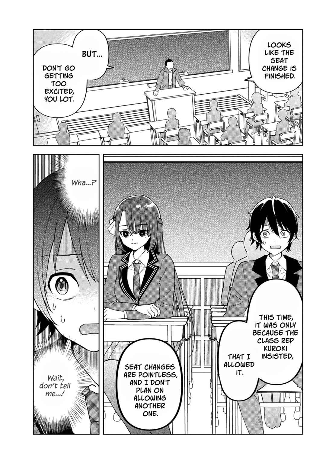 Inkya no Ore ga Sekigae de S-kyuu Bishoujo ni Kakomaretara Himitsu no Kankei ga Hajimatta. Chapter 1 - Page 16
