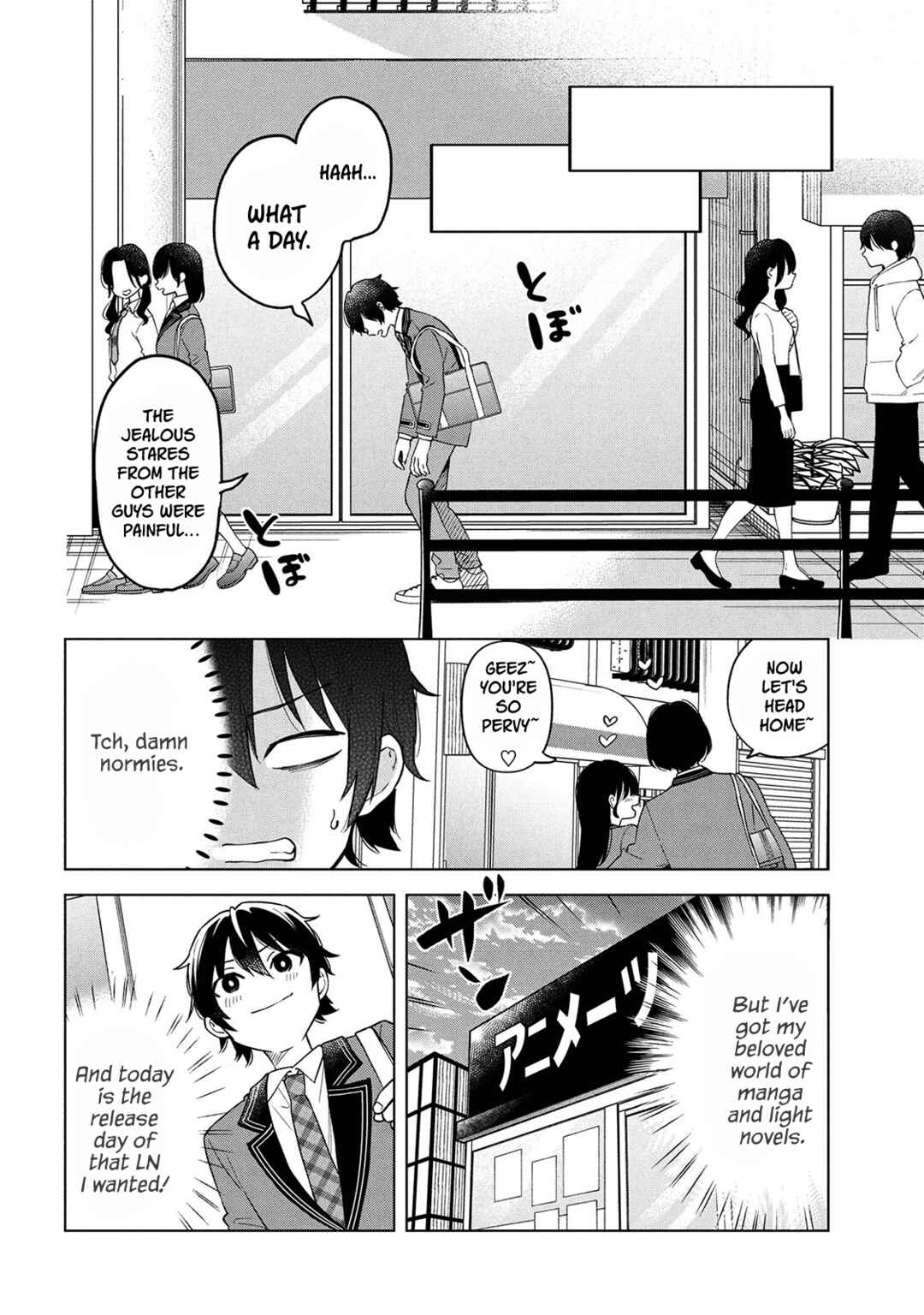 Inkya no Ore ga Sekigae de S-kyuu Bishoujo ni Kakomaretara Himitsu no Kankei ga Hajimatta. Chapter 1 - Page 21