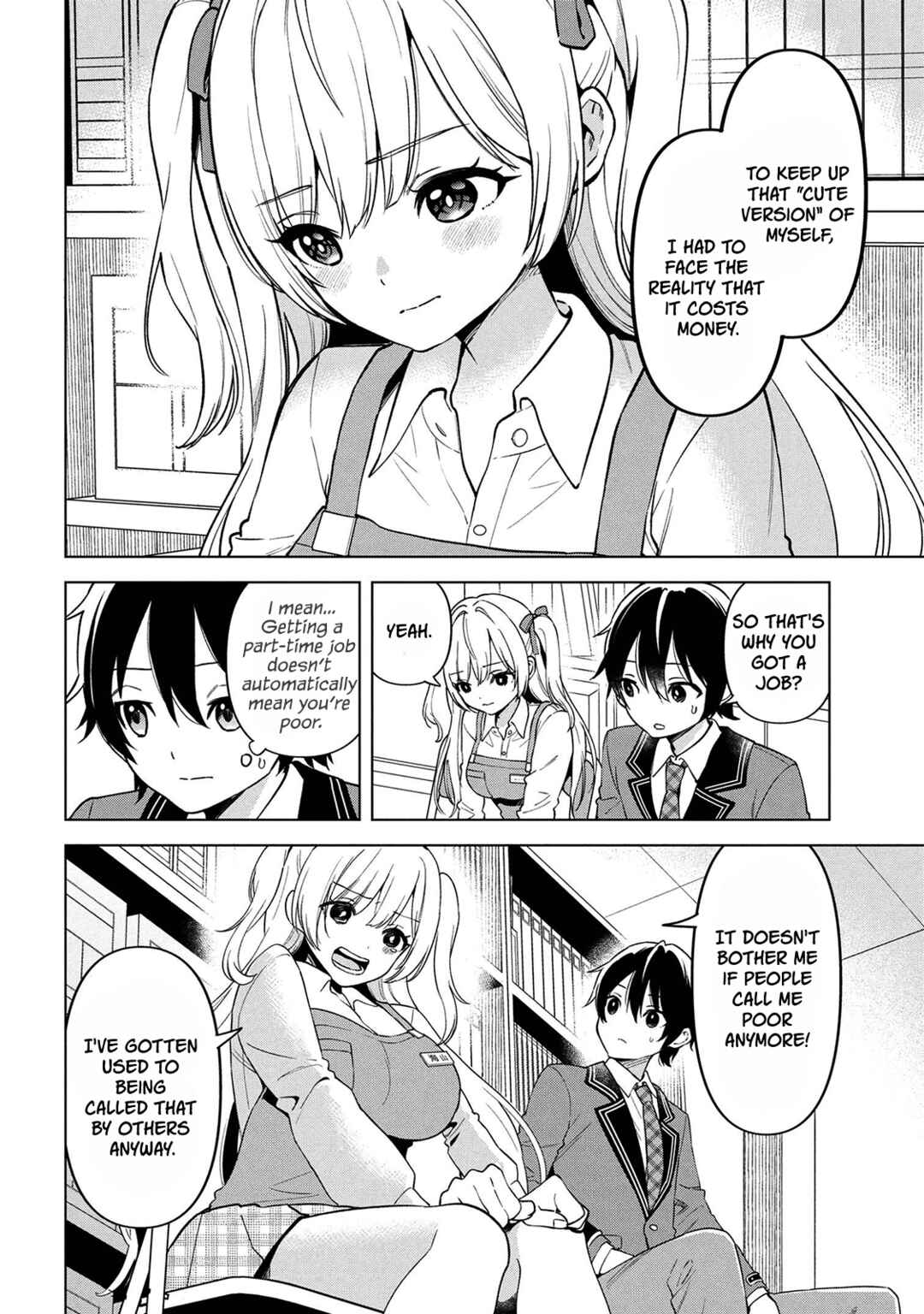 Inkya no Ore ga Sekigae de S-kyuu Bishoujo ni Kakomaretara Himitsu no Kankei ga Hajimatta. Chapter 1 - Page 35