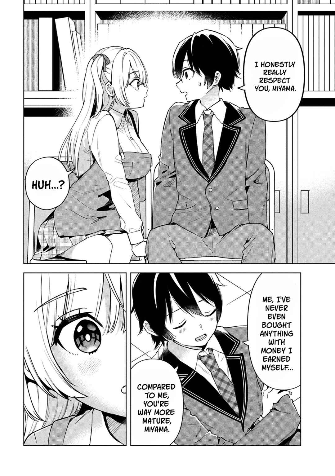Inkya no Ore ga Sekigae de S-kyuu Bishoujo ni Kakomaretara Himitsu no Kankei ga Hajimatta. Chapter 1 - Page 37