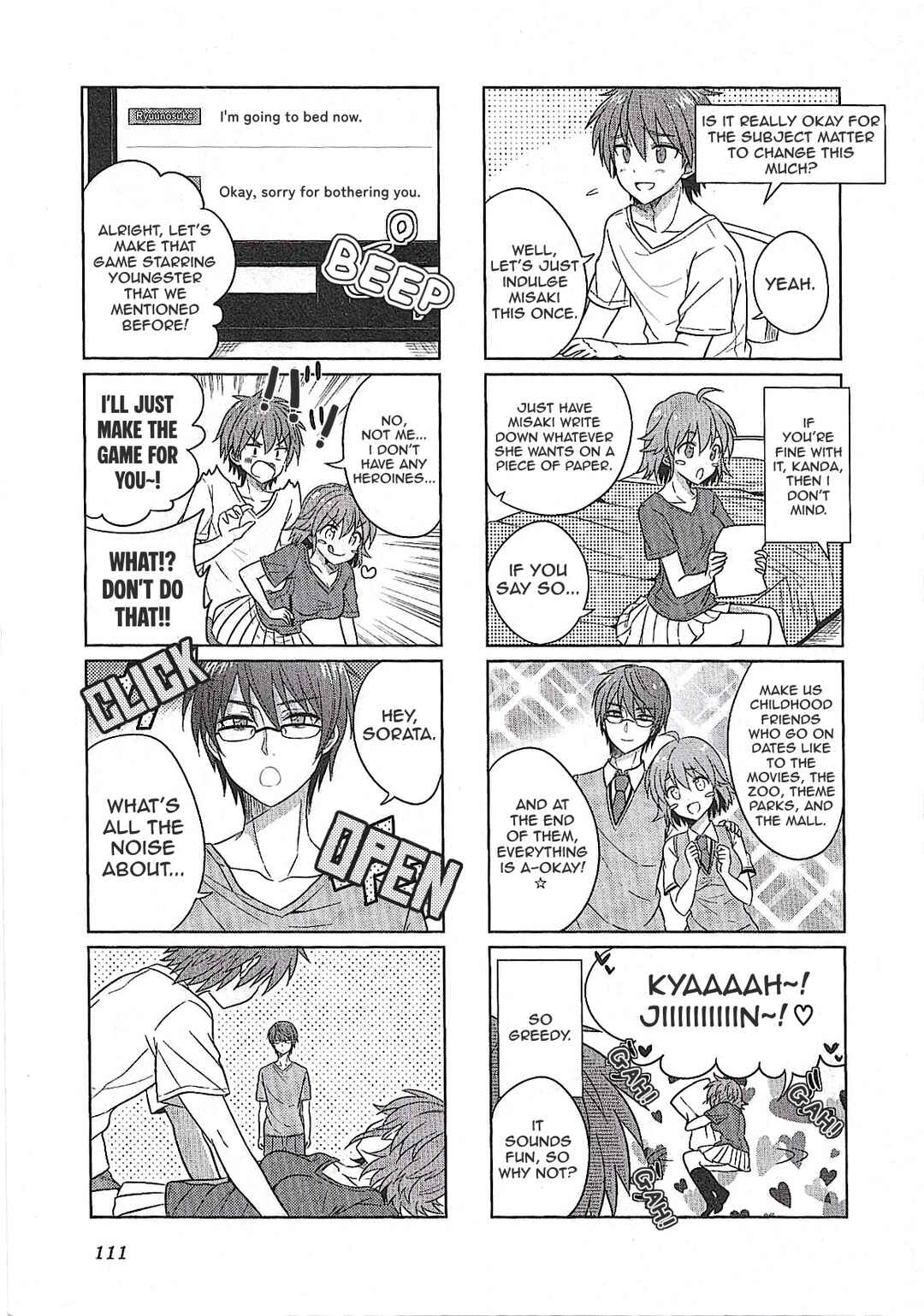 4-Koma Koushiki Anthology: Sakurasou no Pet na Kanojo Chapter 13 - Page 8